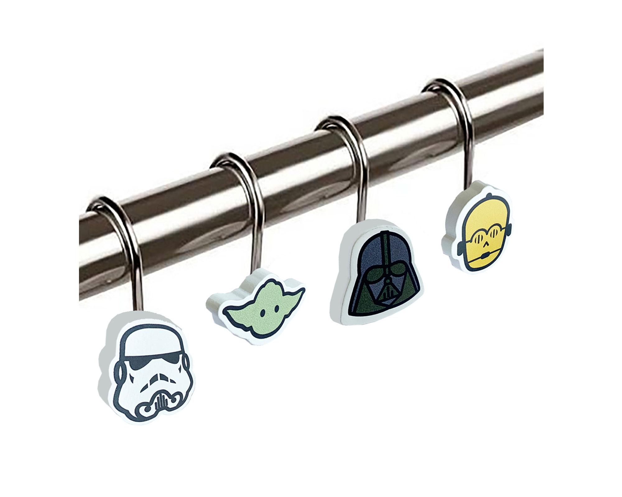 Pack 12 ganchos Baño Star Wars-1