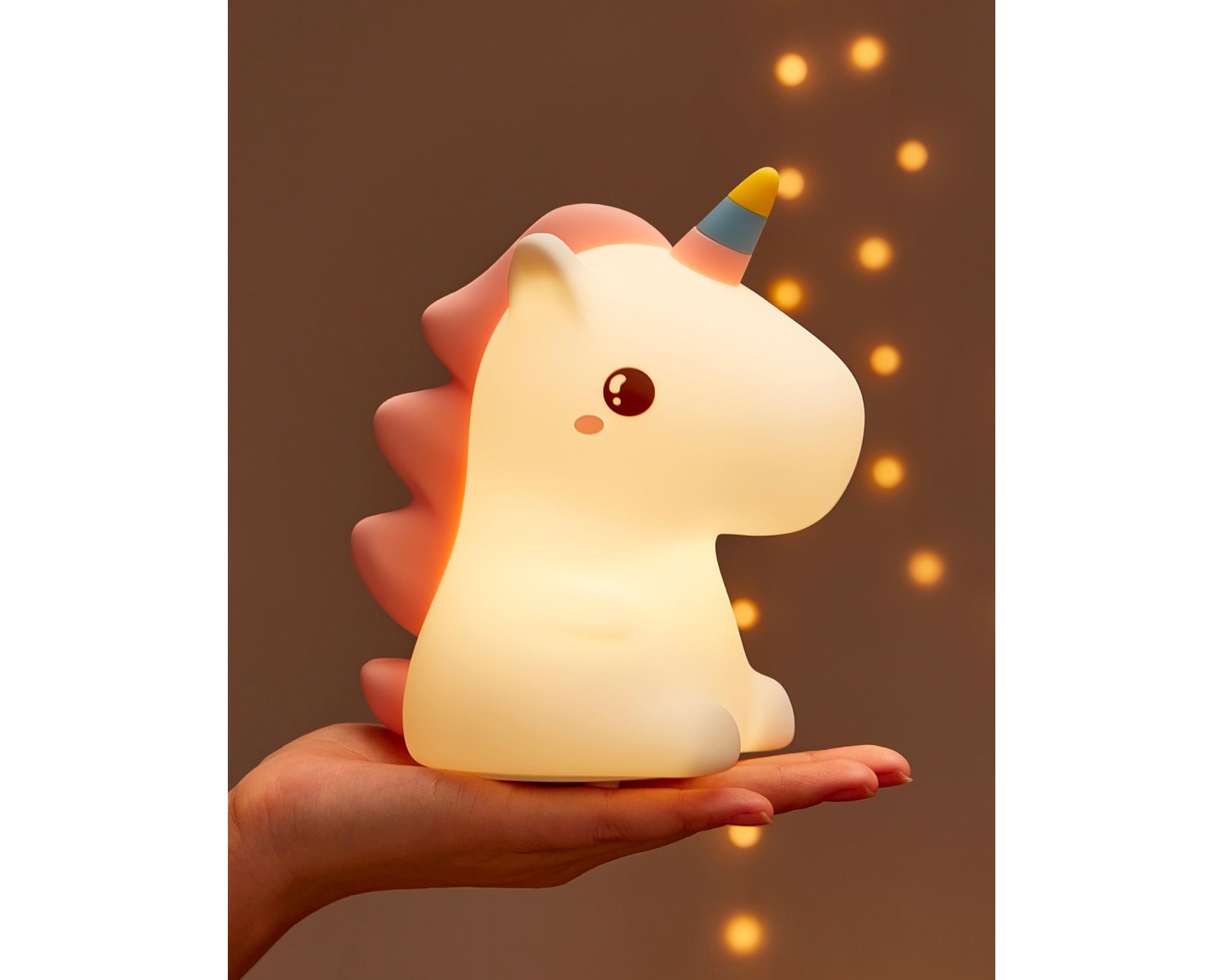 Lámpara LED USB luz cálida Soft Unicorn-3