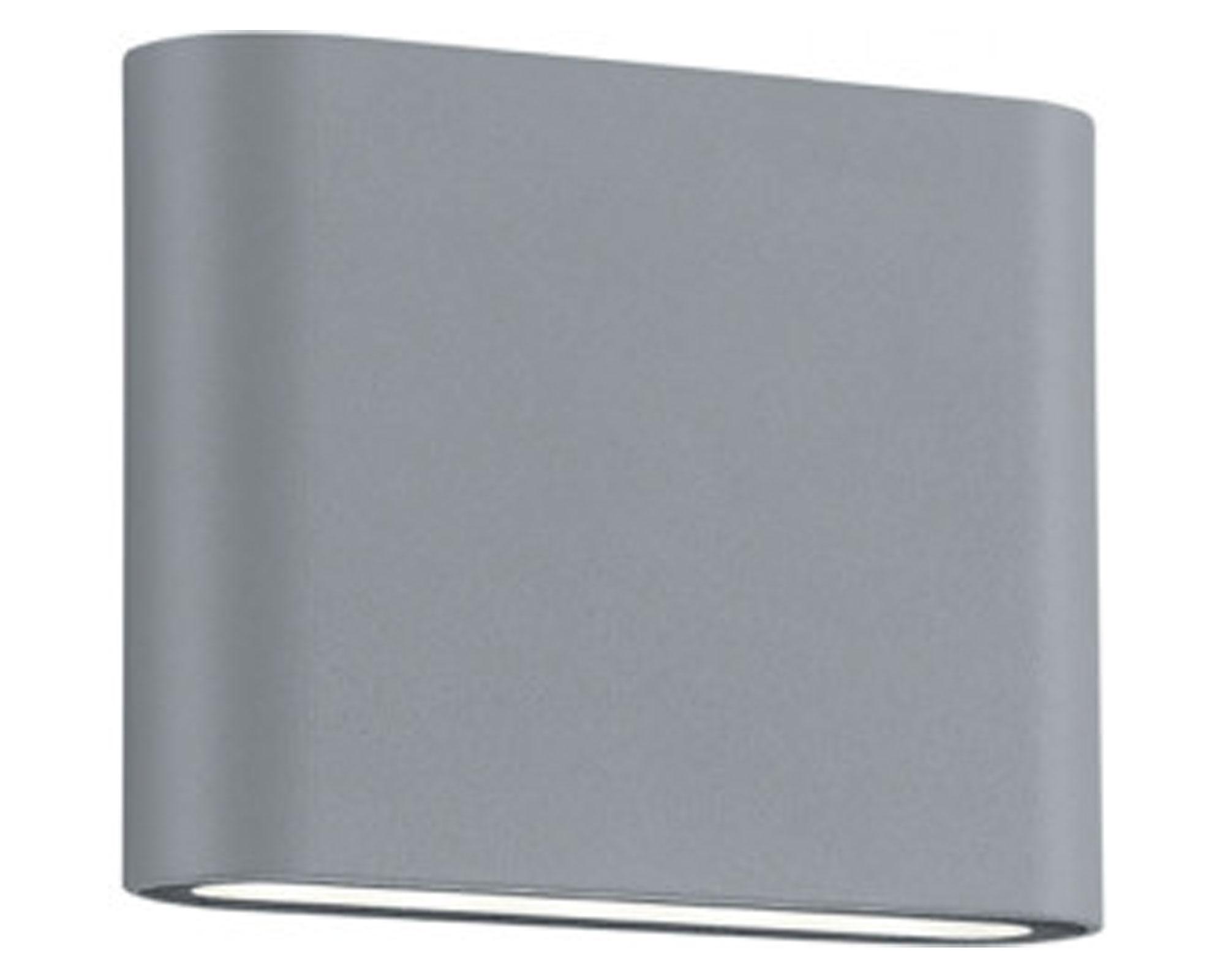 Aplique LED 5W 2L luz cálida gris Pro-Lighting-0