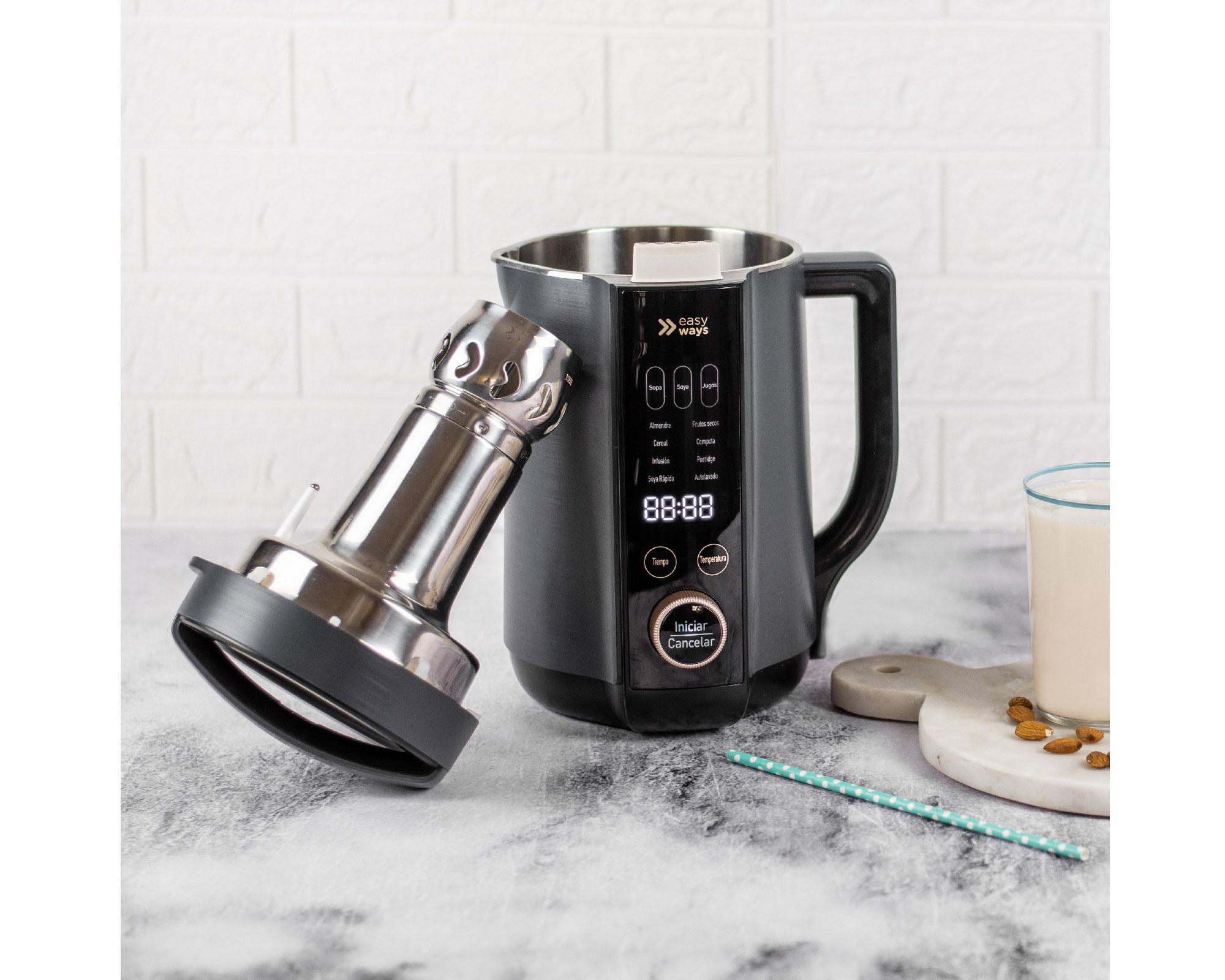 Prensadora de bebidas negro 1.3 lt-4