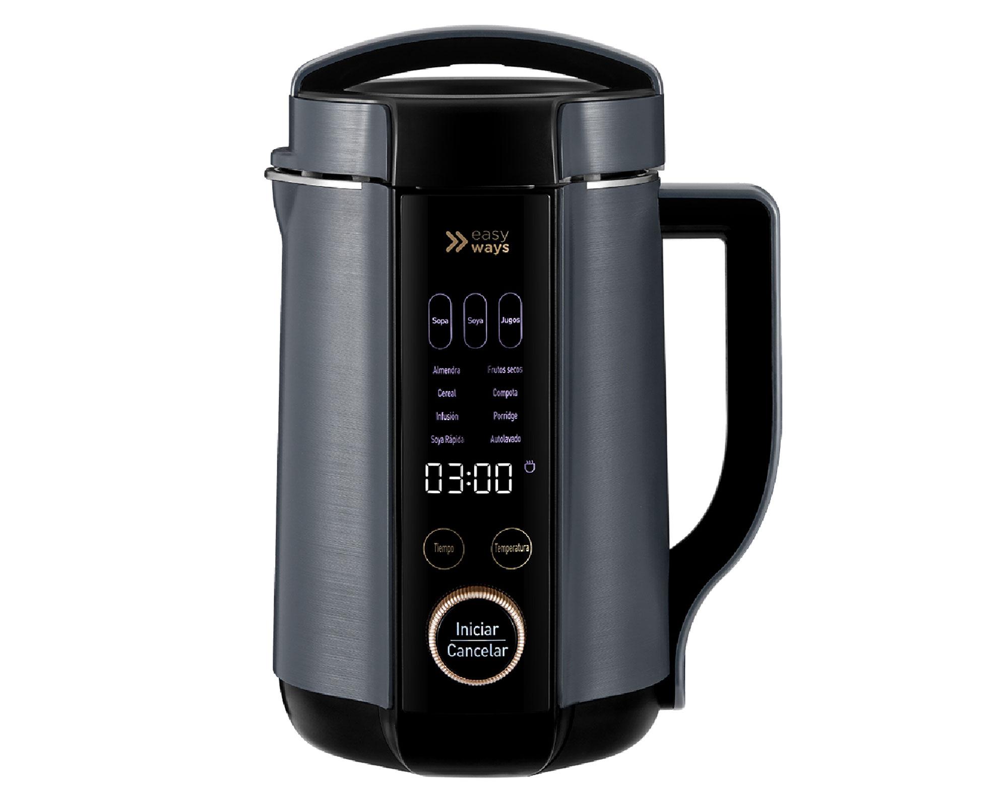 Prensadora de bebidas negro 1.3 lt-0