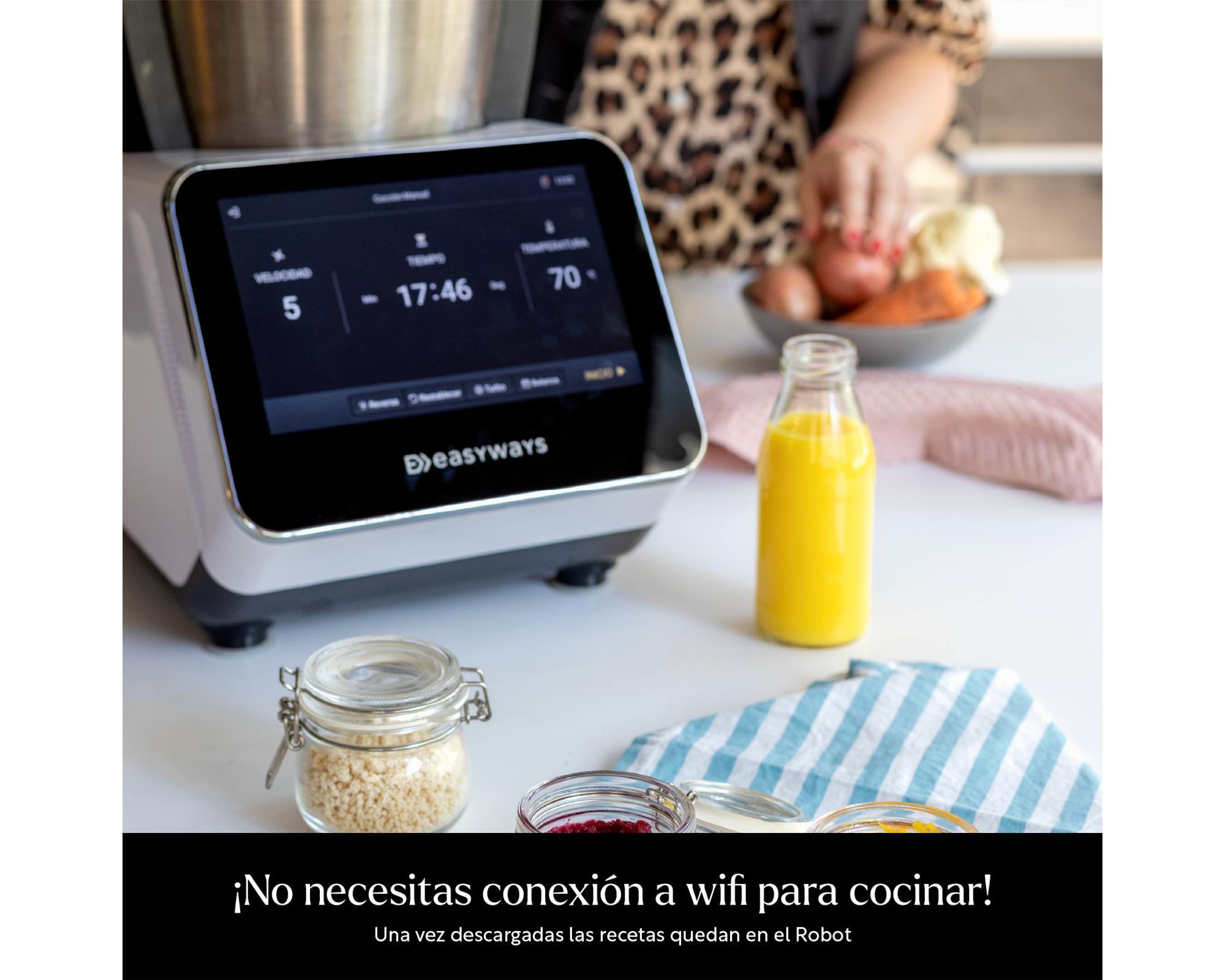Robot de cocina 2000W 3 litros Kitchen Grand Connect-5