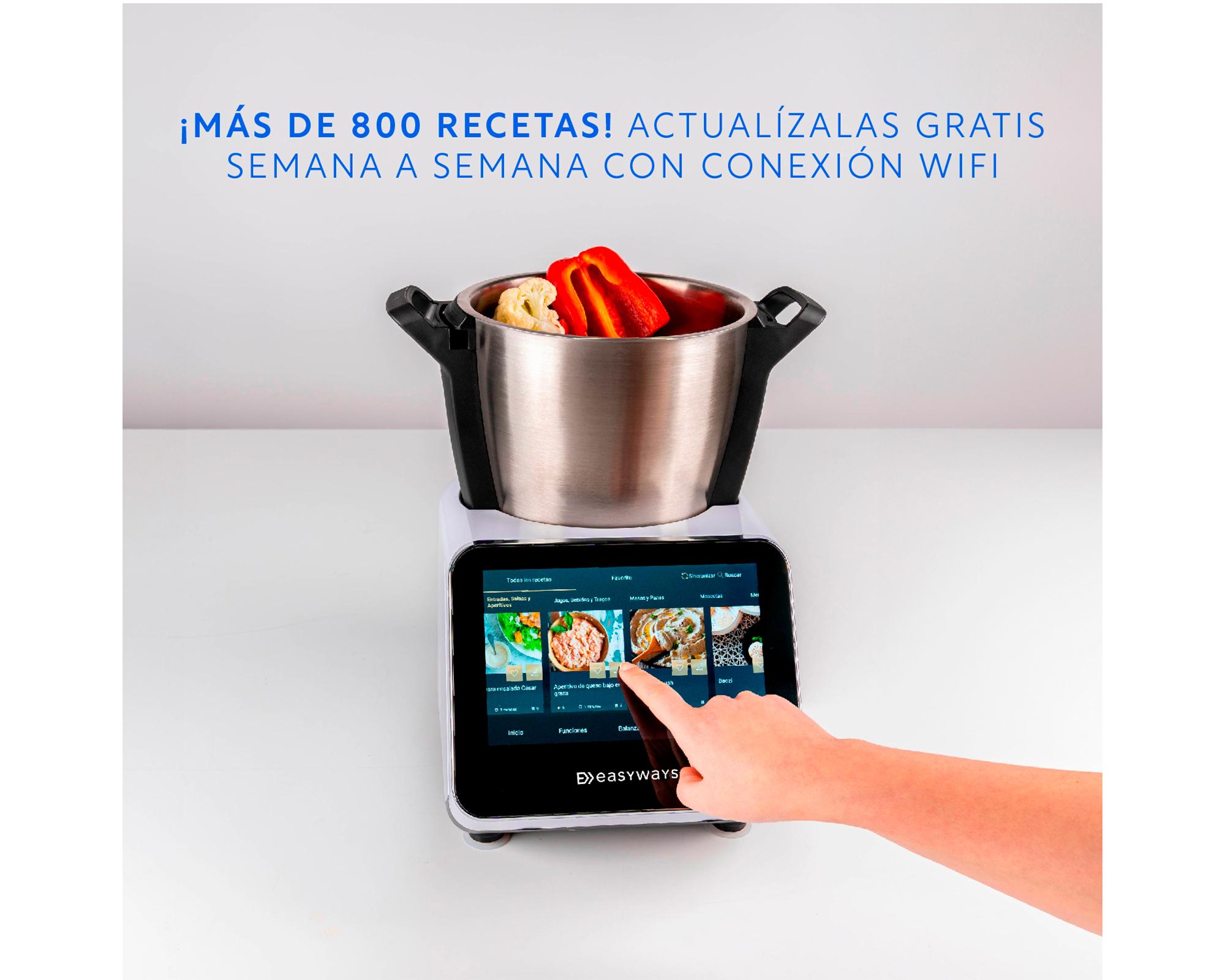 Robot cocina Kitchen Grand Conn EWRC04-2 blanco 3 lt-4