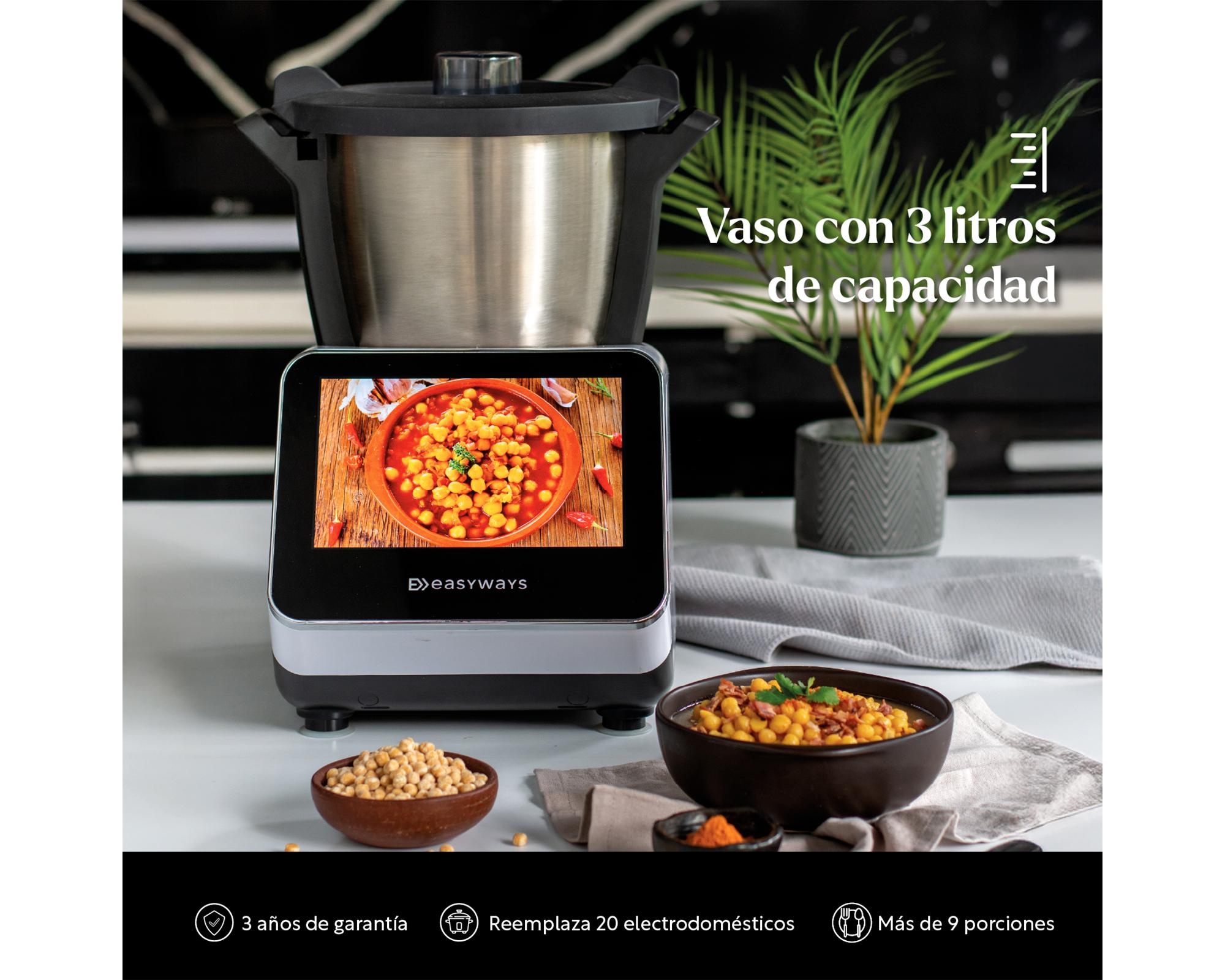 Robot cocina Kitchen Grand Conn EWRC04-2 blanco 3 lt-1