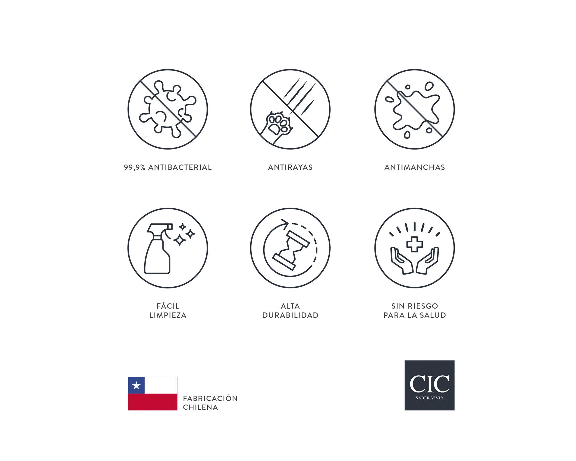 Cómoda austria 8 cajones nogal Cic-2