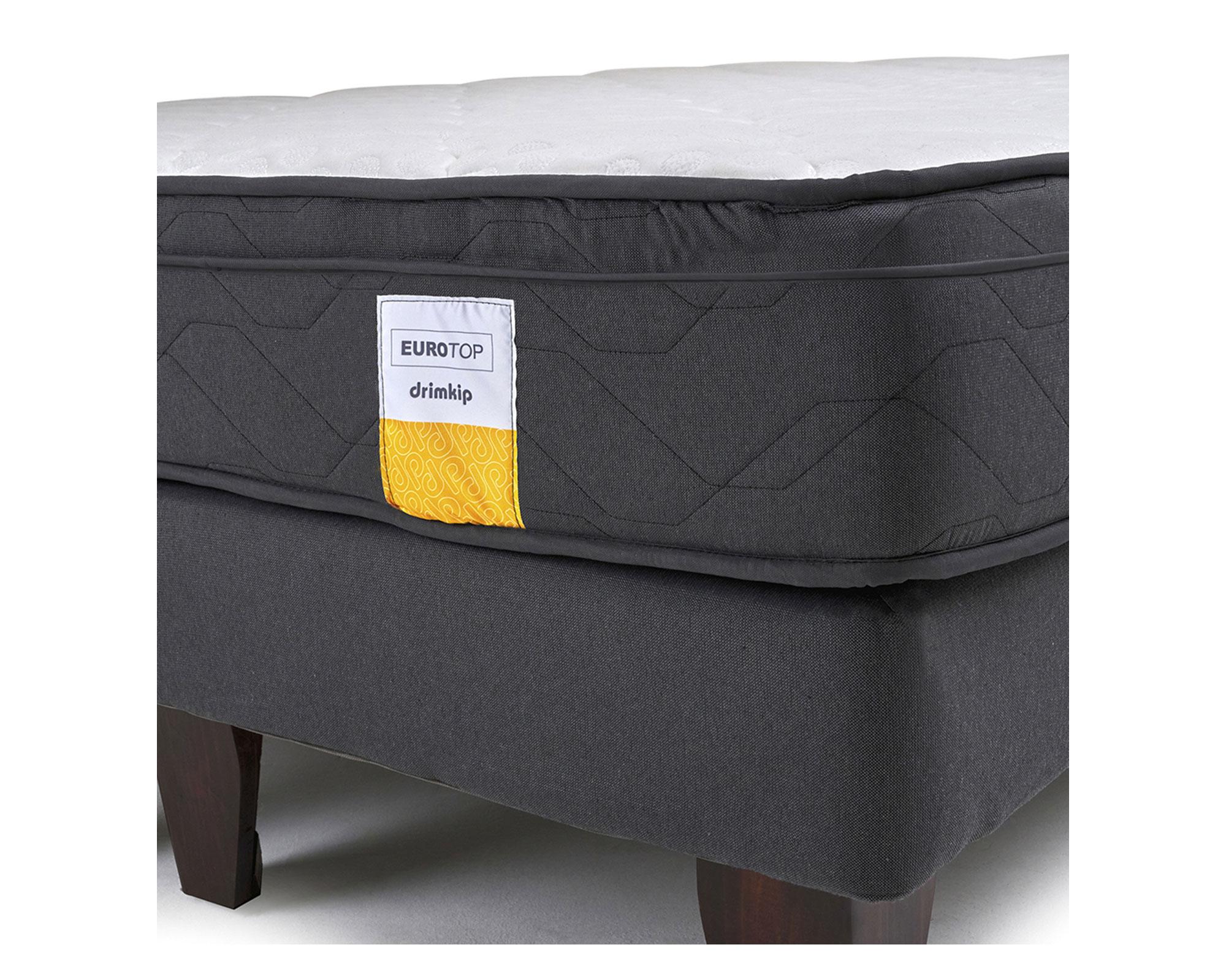 Cama europea Súper King Eurotop Drimkip-3