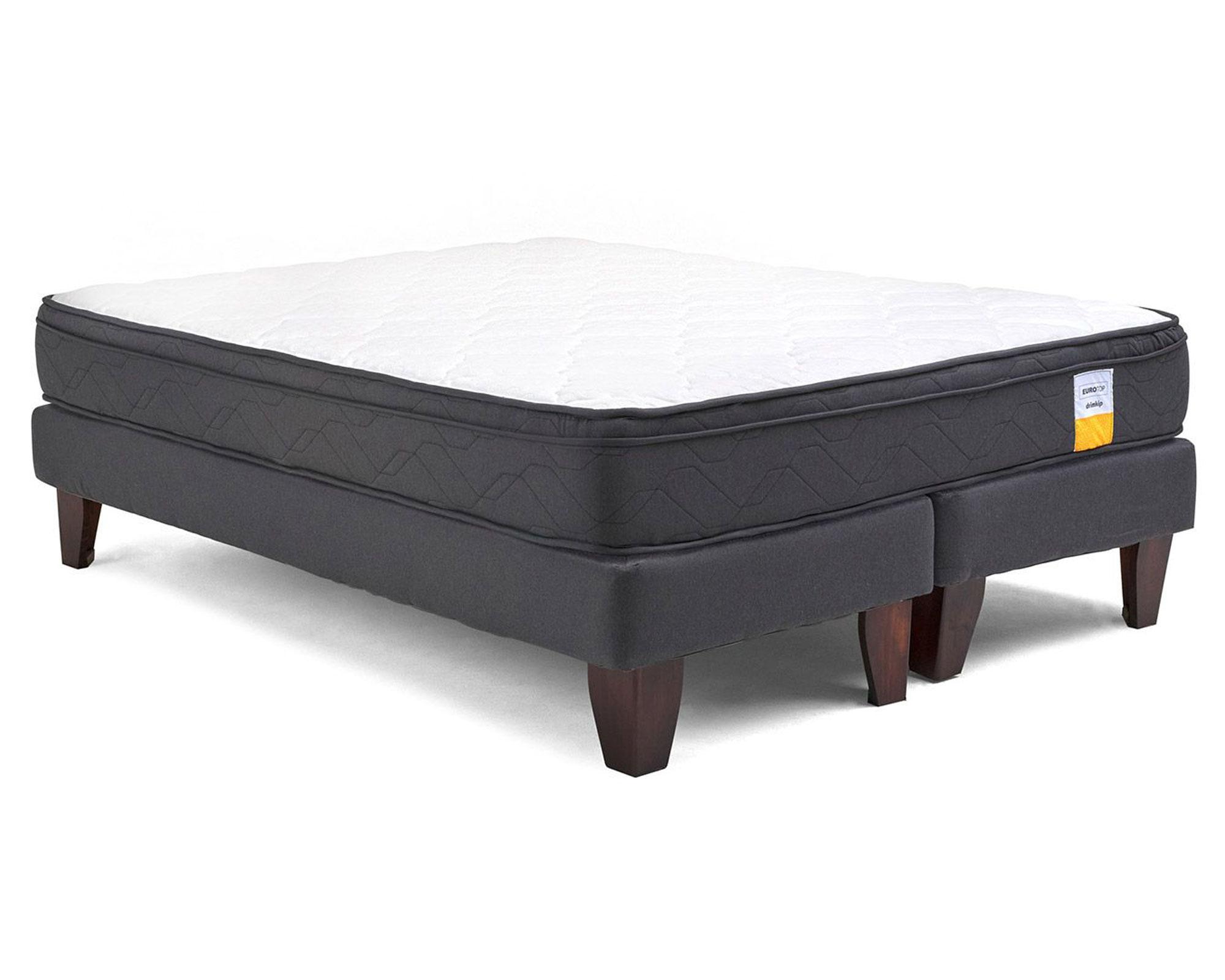 Cama europea Súper King Eurotop Drimkip-1