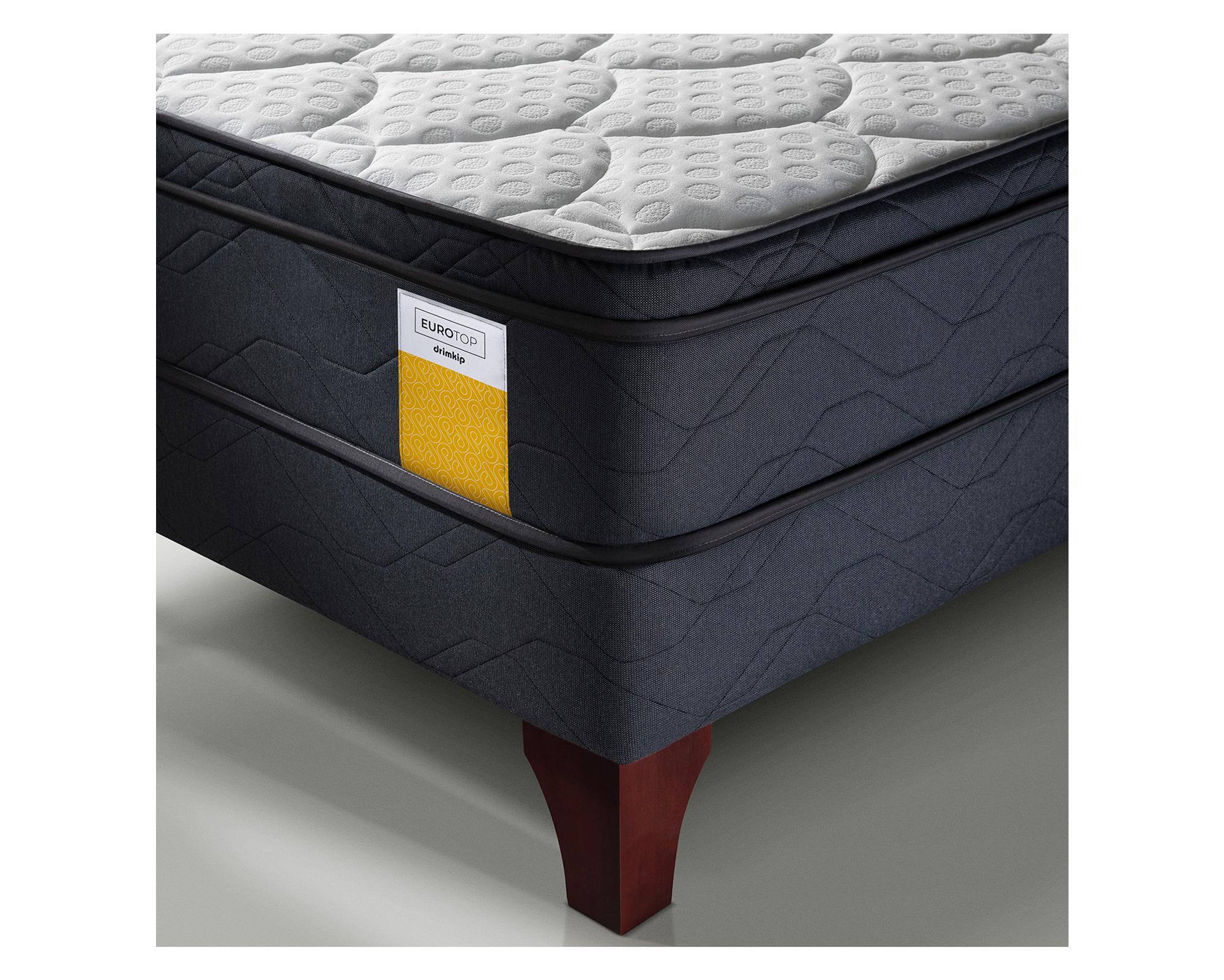 Cama europea Súper King Eurotop Drimkip-2