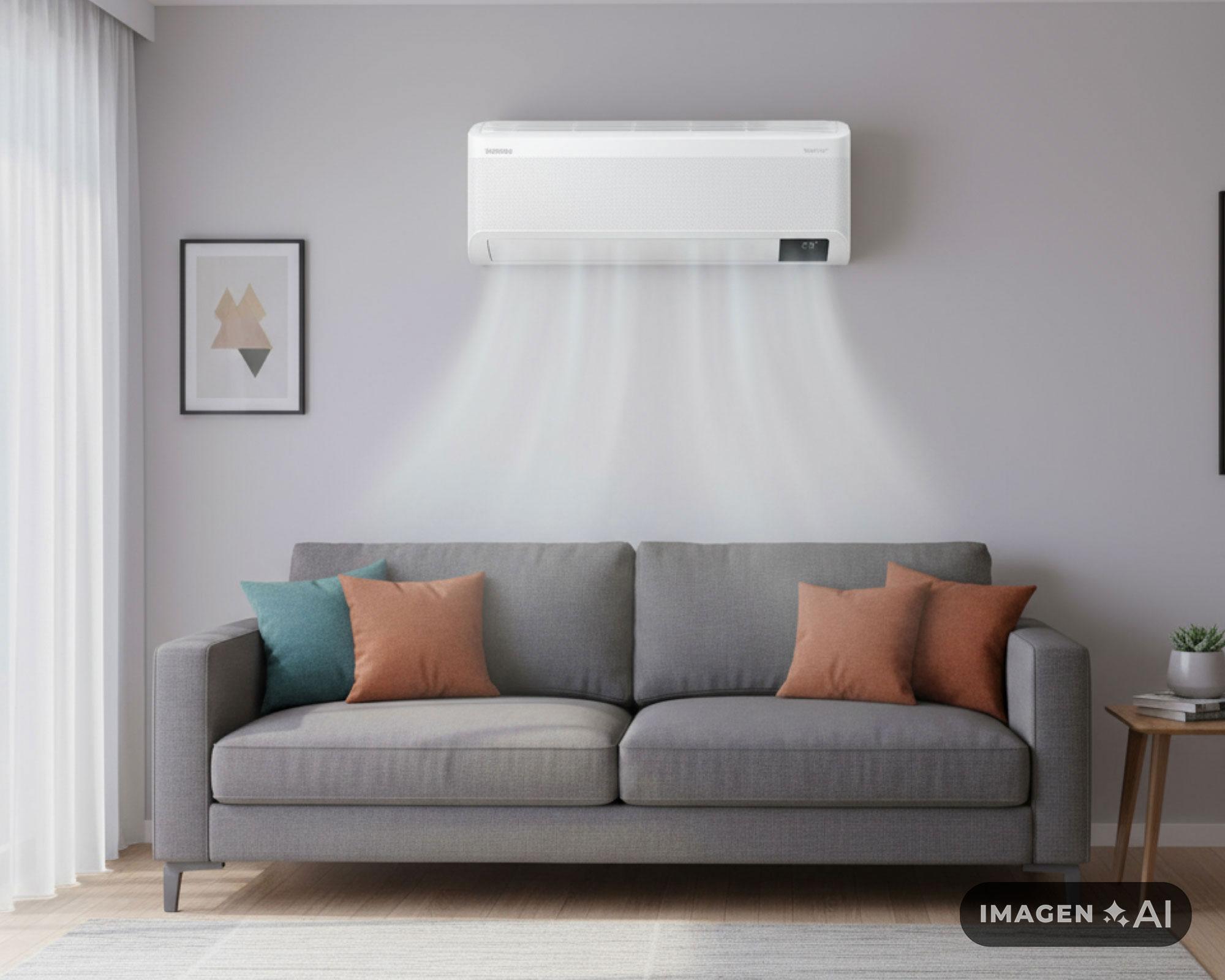 Aire Acondicionado Split Inverter 12000 BTU WIFI WINDFREE Samsung AR12BSEAMWK/ZS-7