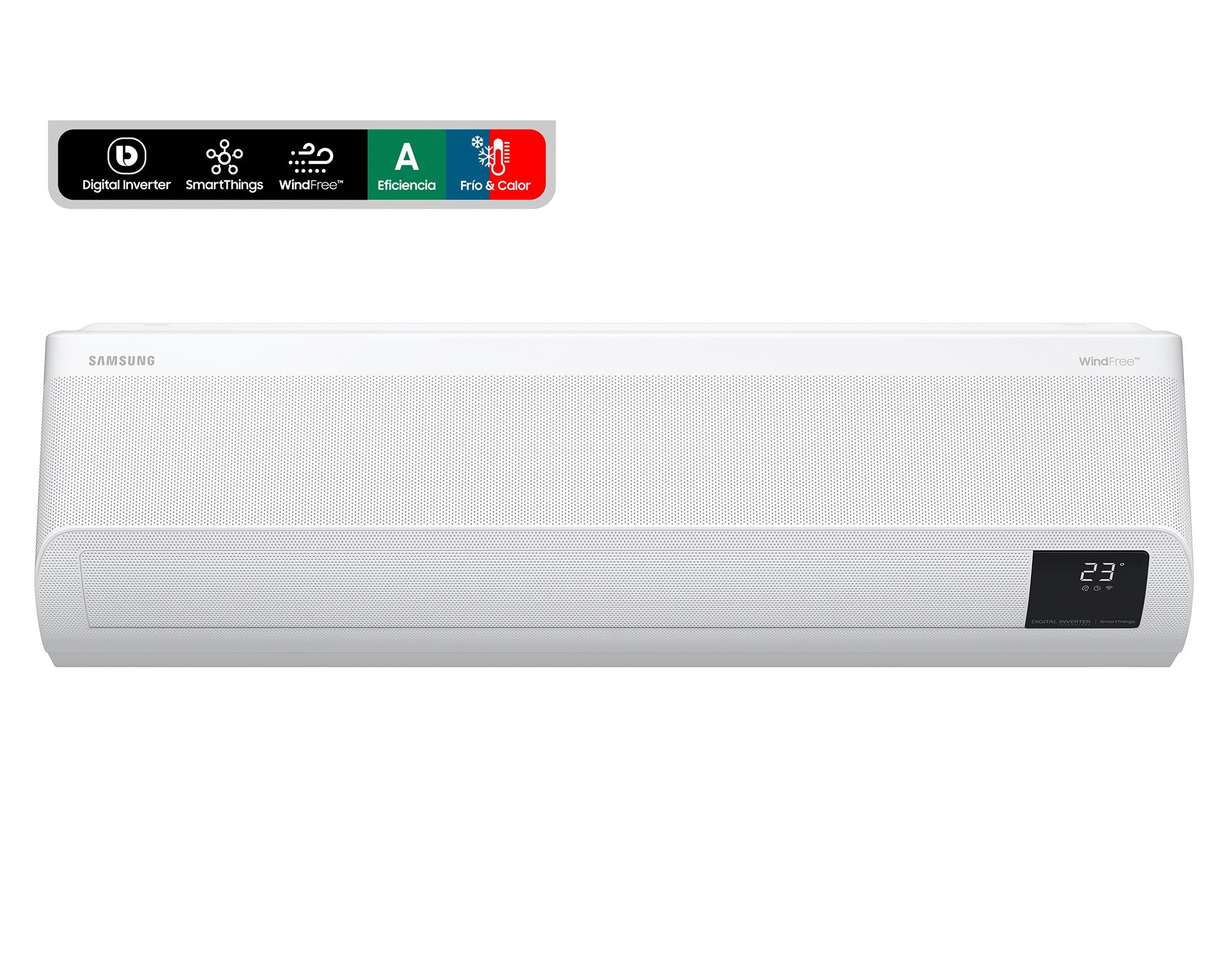 Aire Acondicionado Split Inverter 18000 BTU WIFI WINDFREE Samsung AR18BSEAMWK/ZS-0