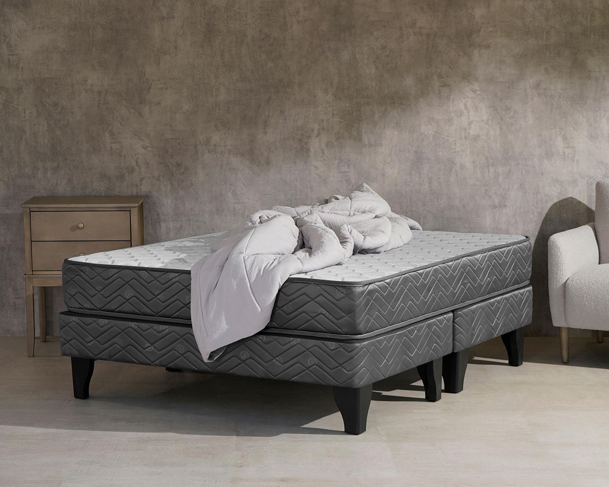 Cama europea 1.5 plazas Aura + Set Cádiz Celta-4