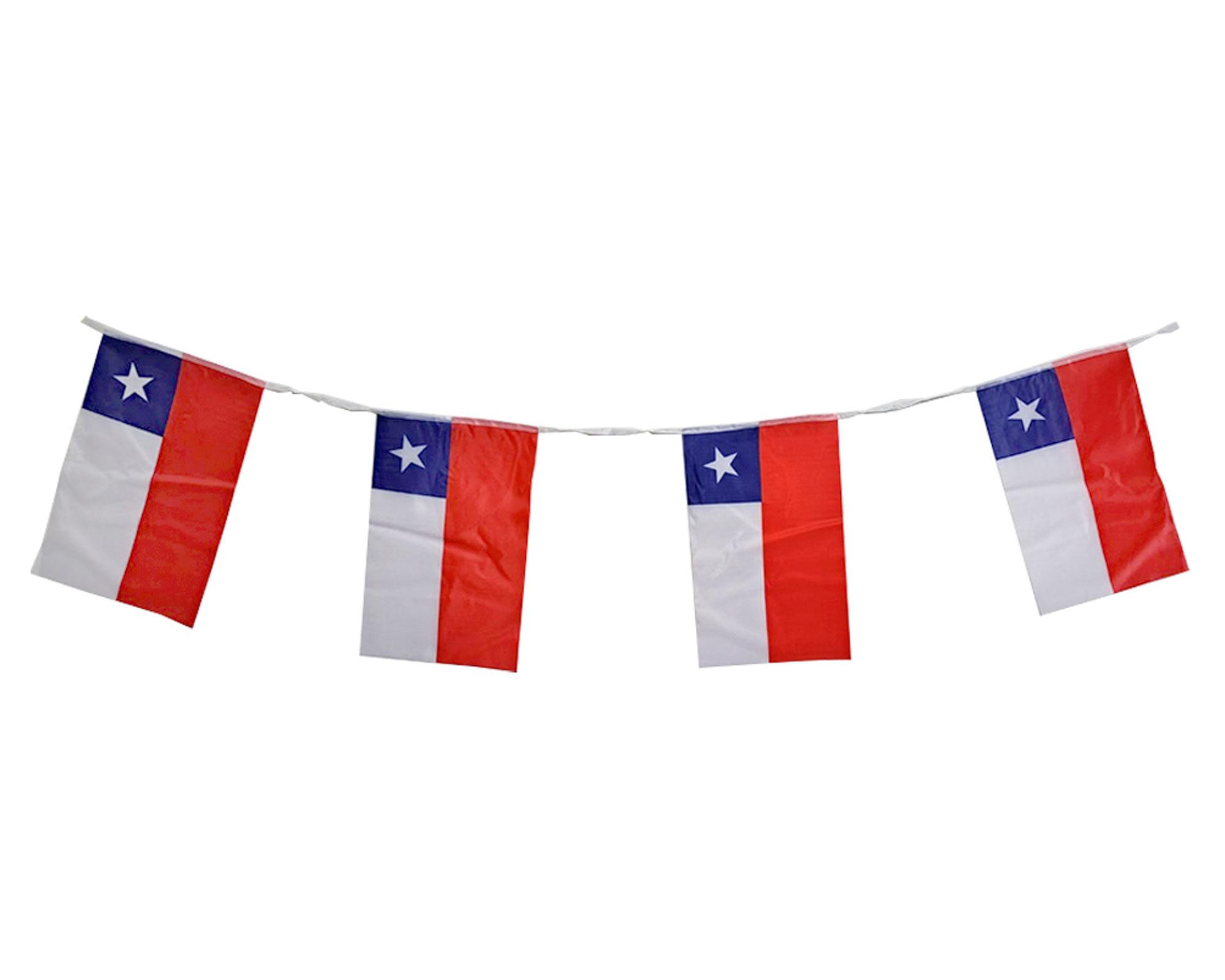 Tira bandera chilena 20x30 cm Reka-0