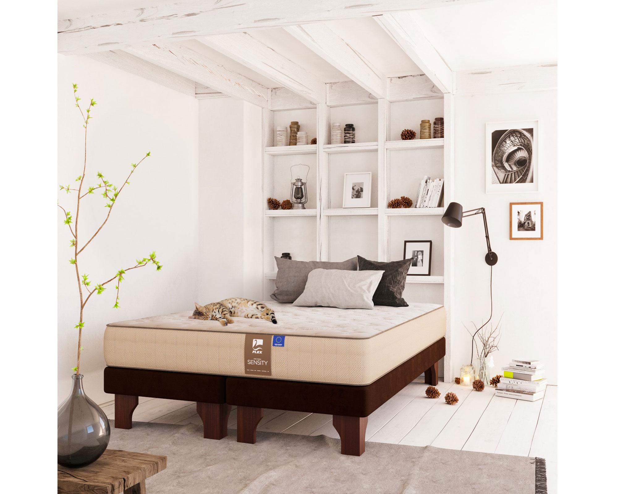 Cama Europea Full Dual Sensity Flex-5