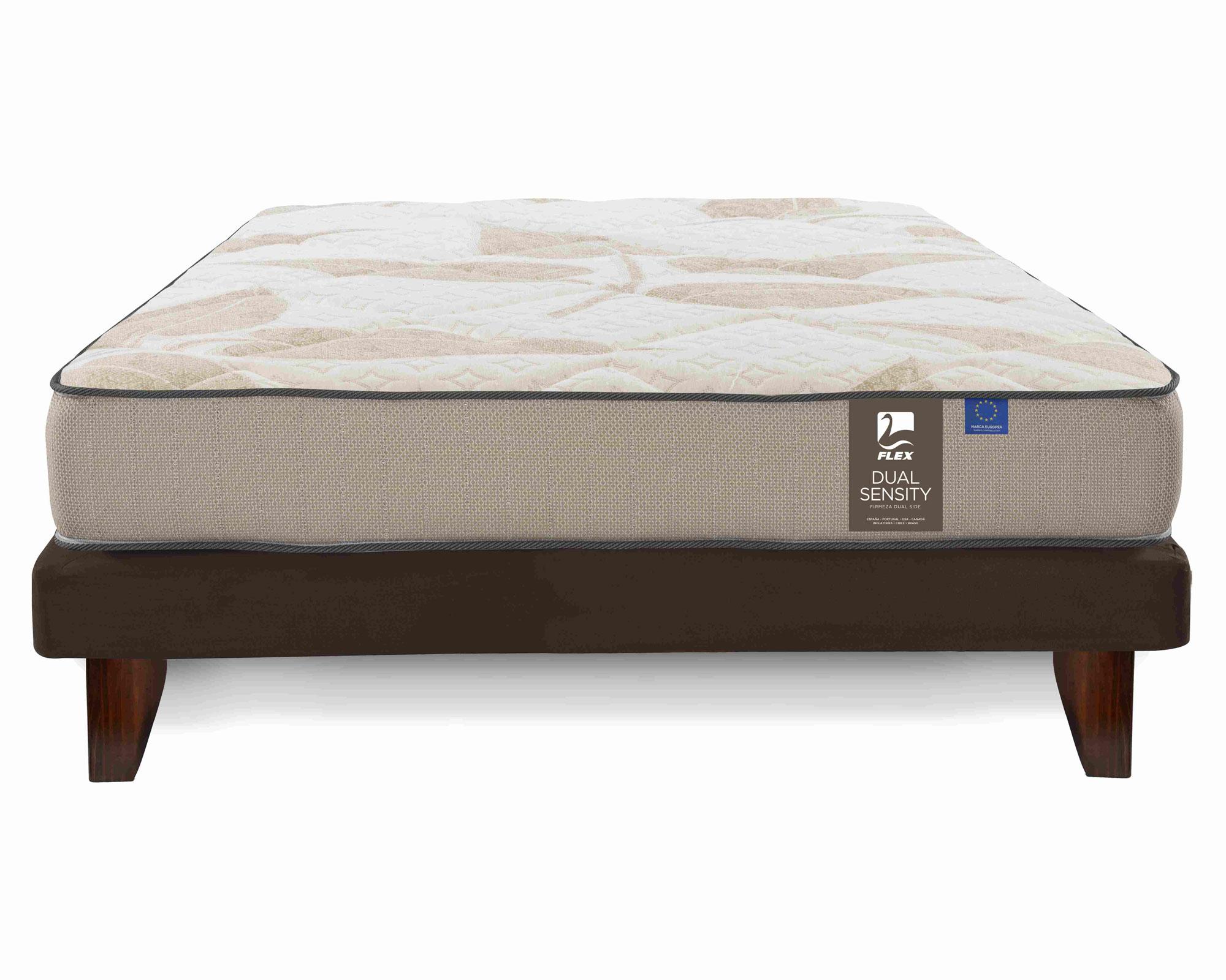 Cama Europea Full Dual Sensity Flex-0