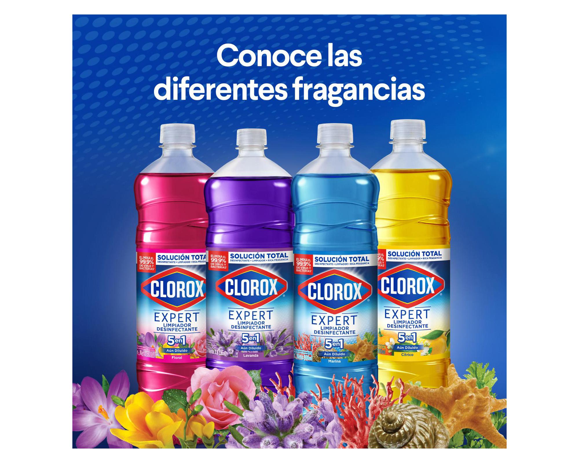 Limpiador desinfectante 1800 ml Cloro-5
