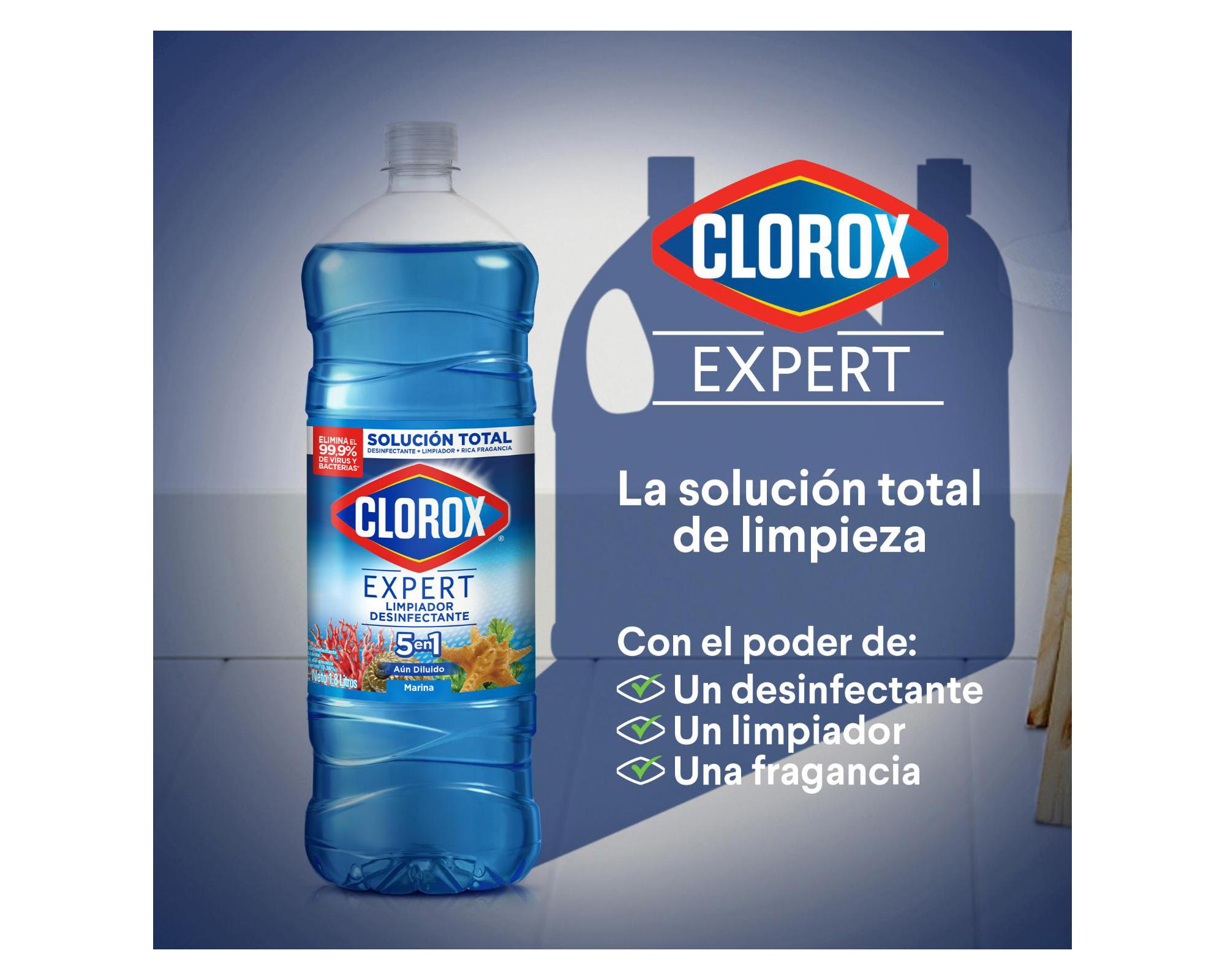 Limpiador desinfectante 1800 ml Cloro-2