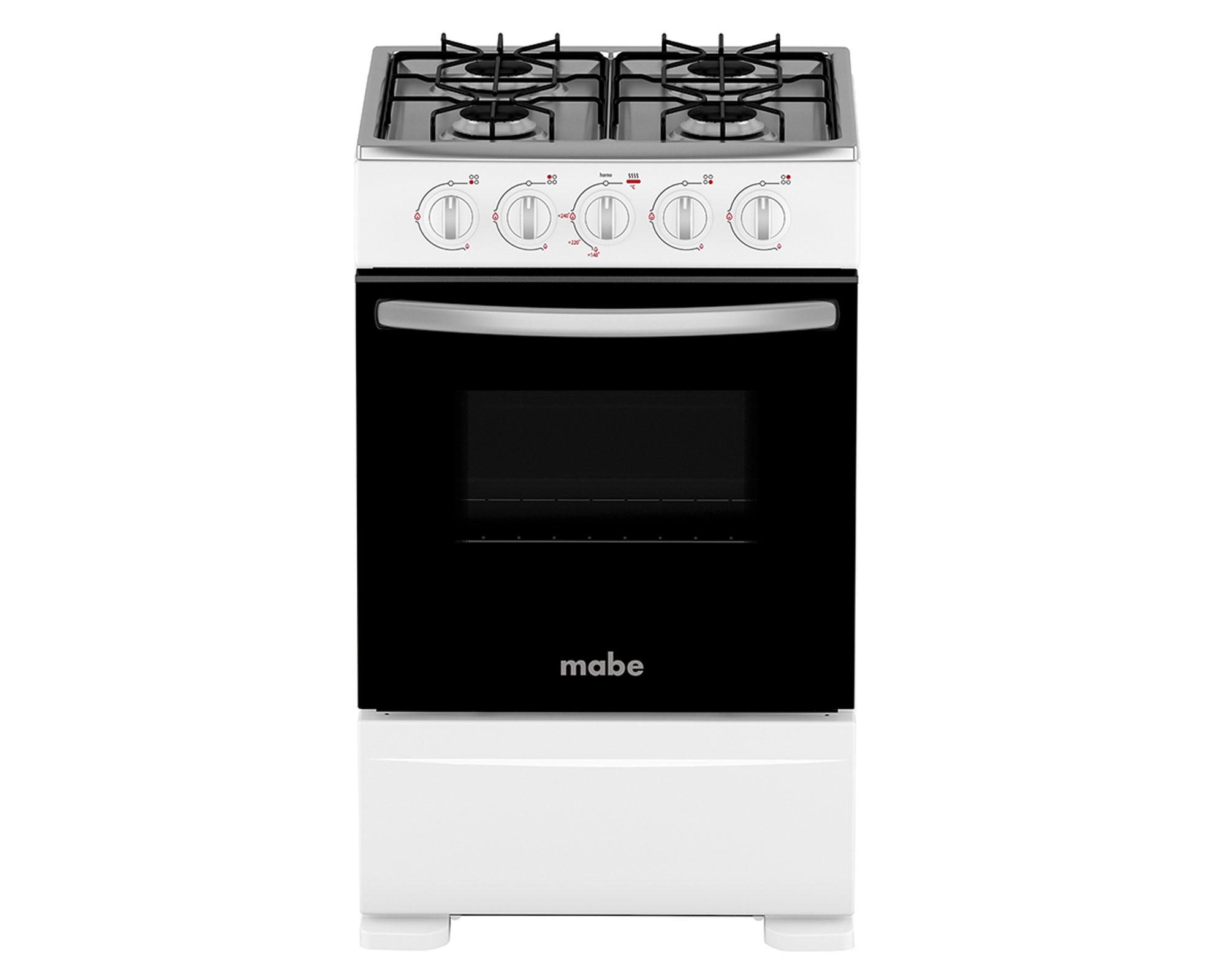 Cocina a gas 4 quemadores CMC20ABX-6 Mabe-0