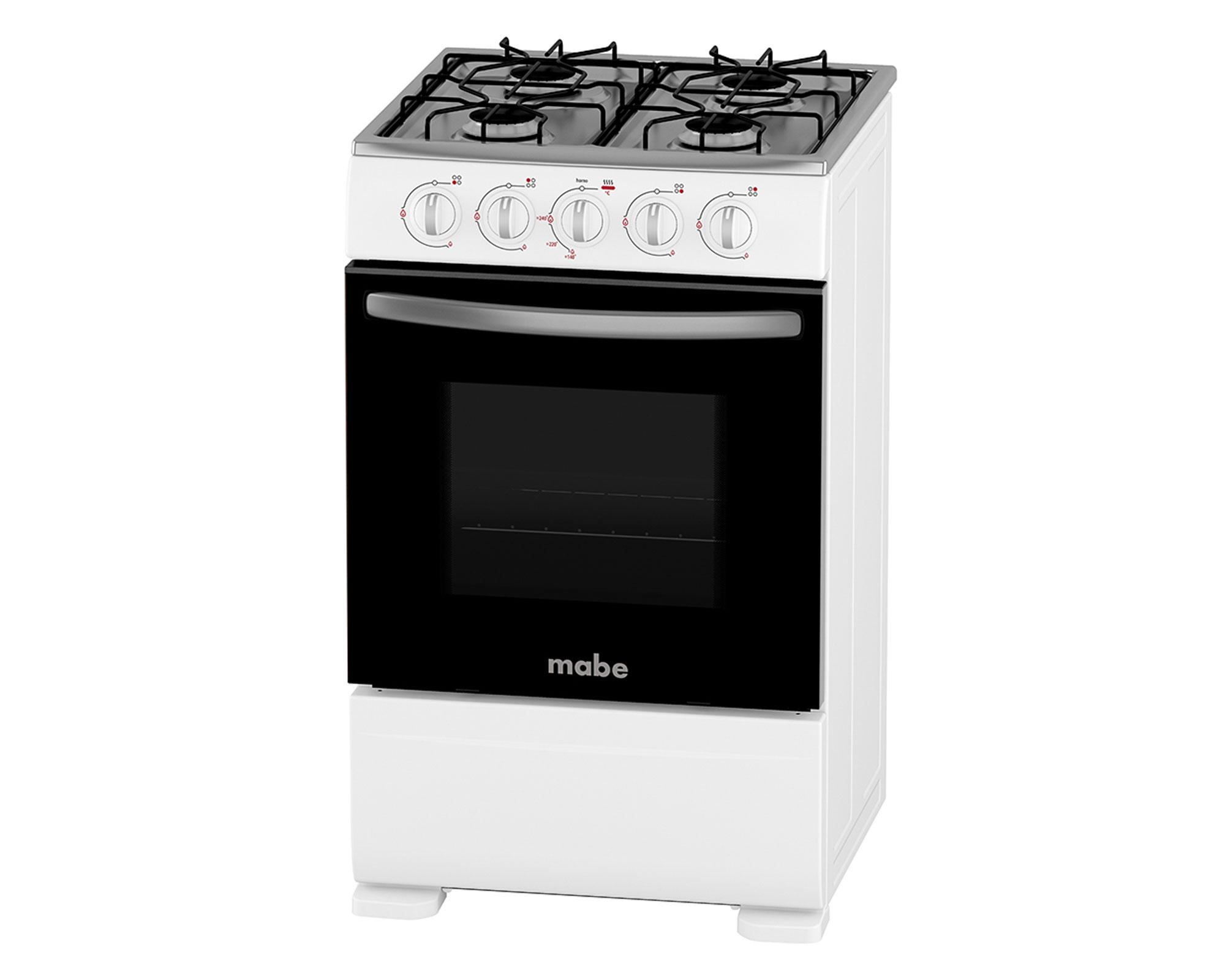 Cocina a gas 4 quemadores CMC20ABX-6 Mabe-2
