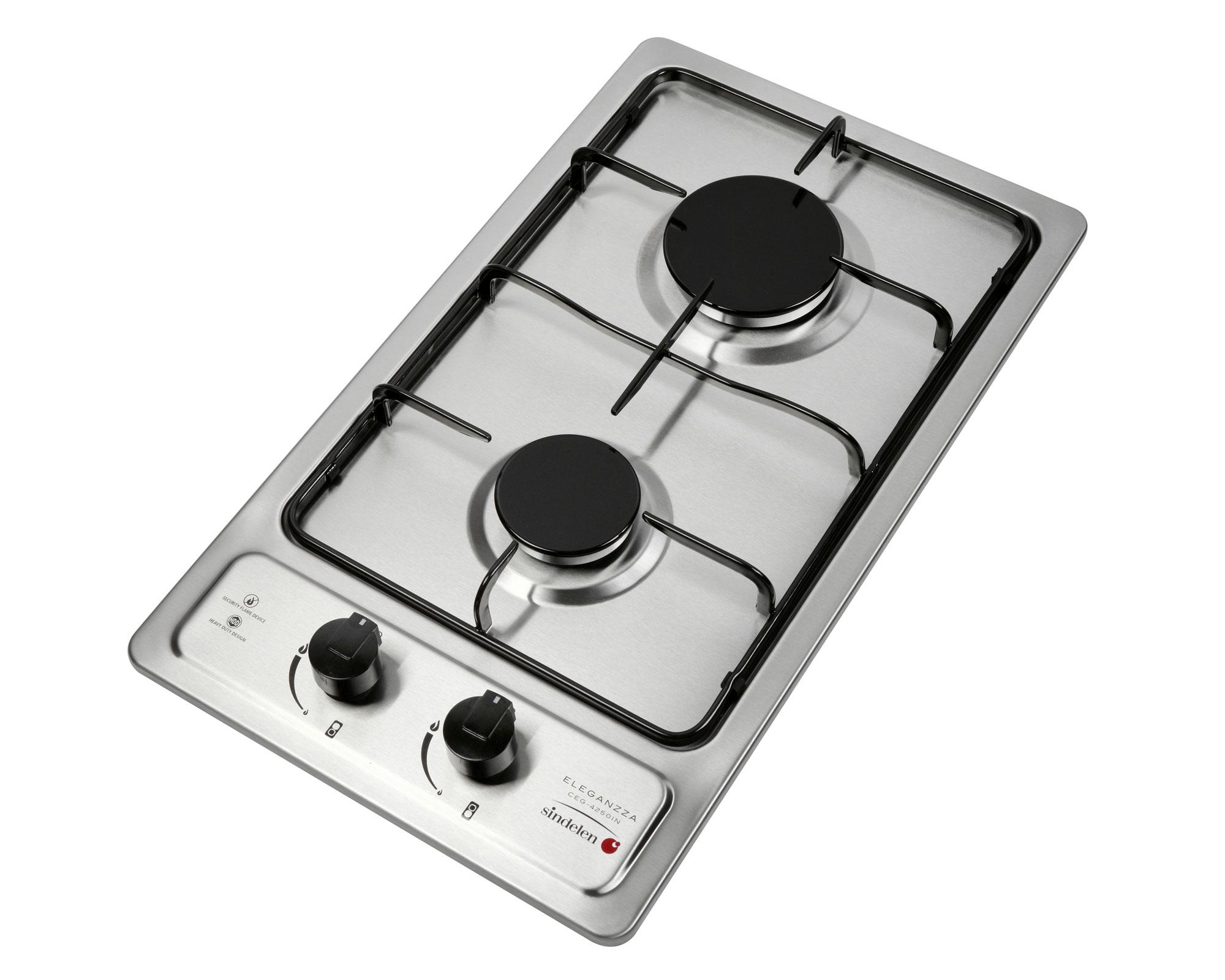 Encimera a gas 2 quemadores CEG-4250IN Sindelen-1