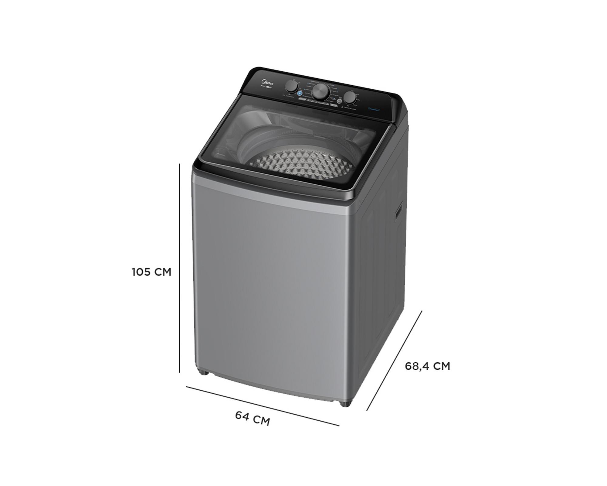 Lavadora carga superior 21 kg MA500W210/G gris-4