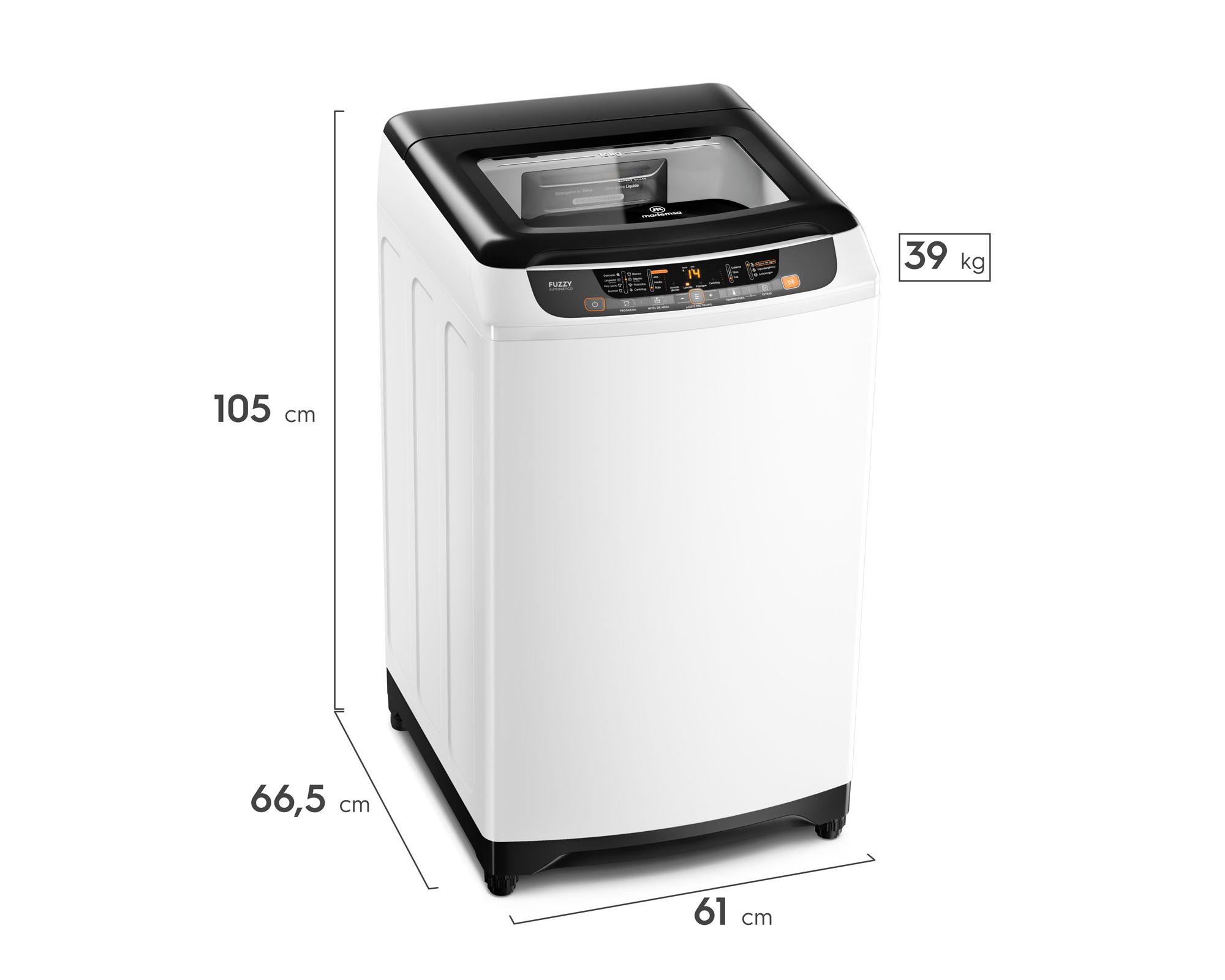 Lavadora carga superior 16 kg 16BZG Mademsa-4