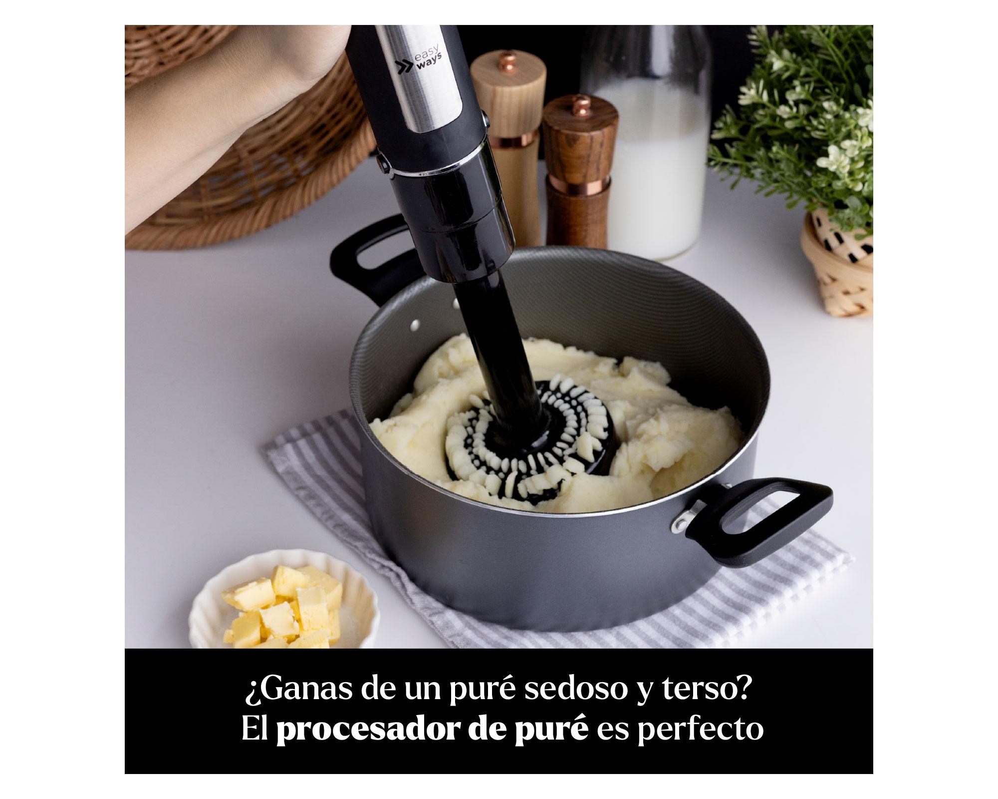 Minipimer Full negro 550 W-7