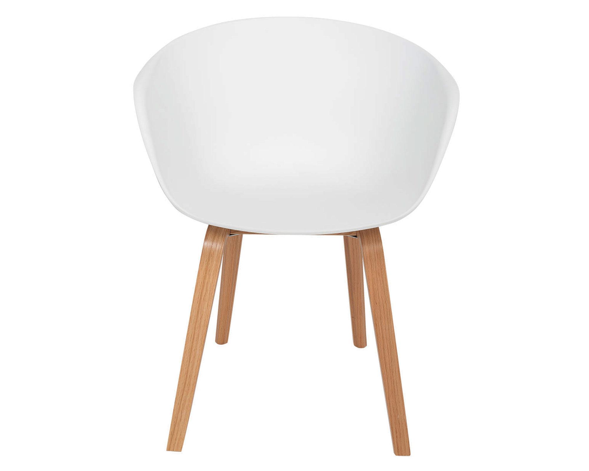 Silla comedor Gaudí PP base madera blanco Form Design-0