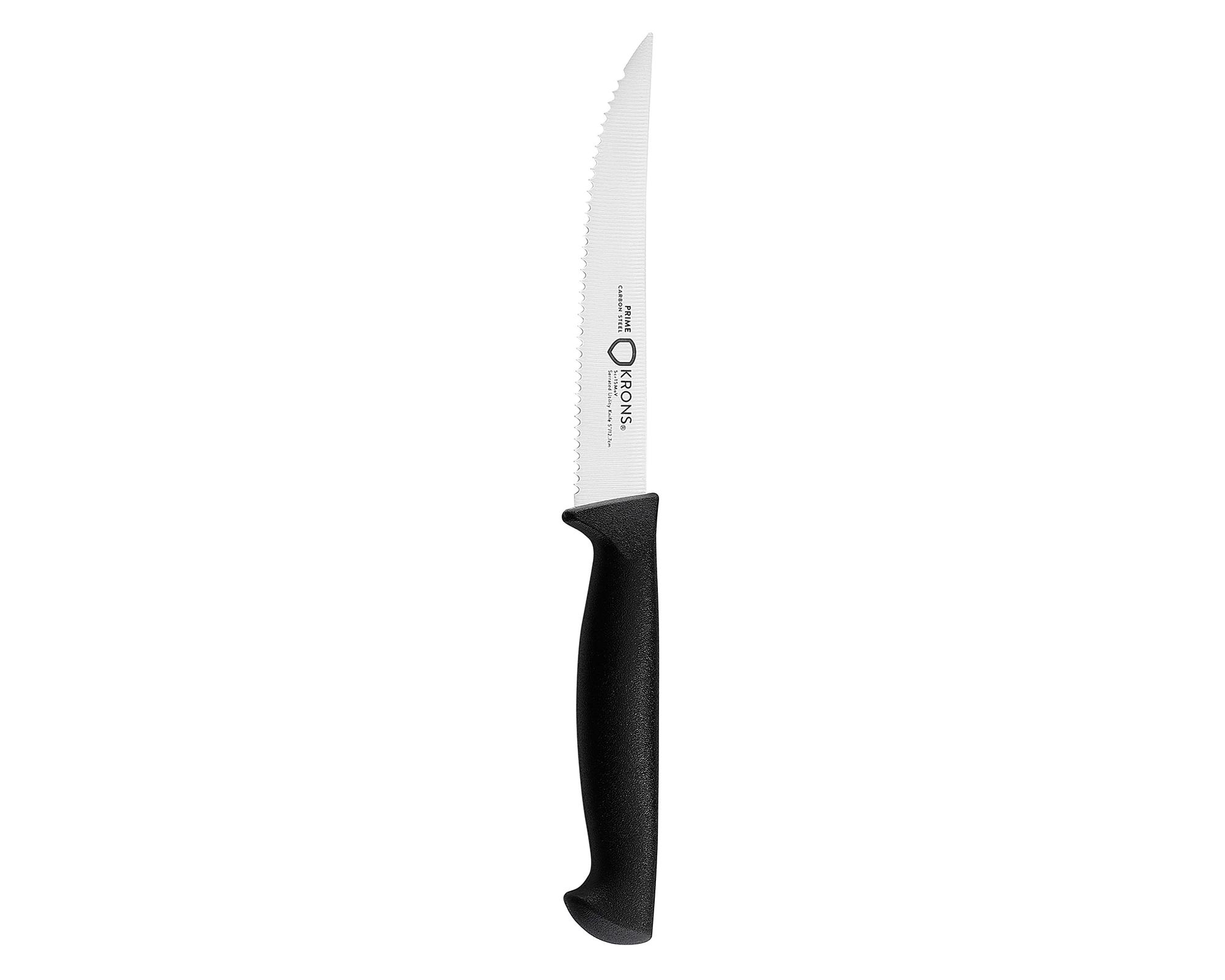 Cuchillo multiuso acero negro-0