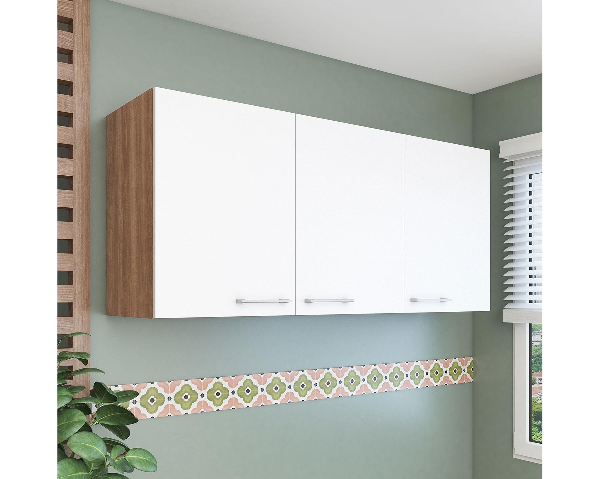 Mueble aéreo 3 puertas Shin blanco-3