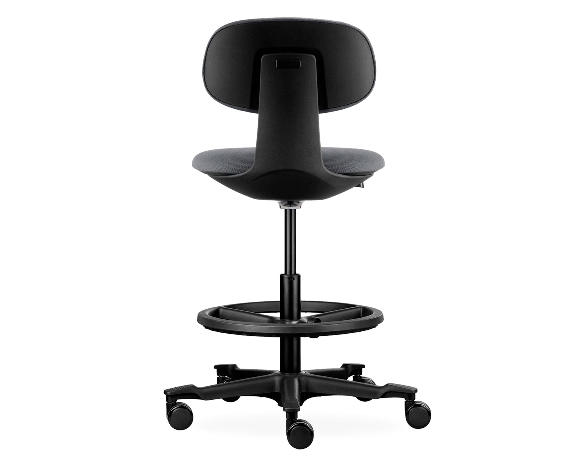 Silla oficina Buro Cajero gris oscuro Form Office-2