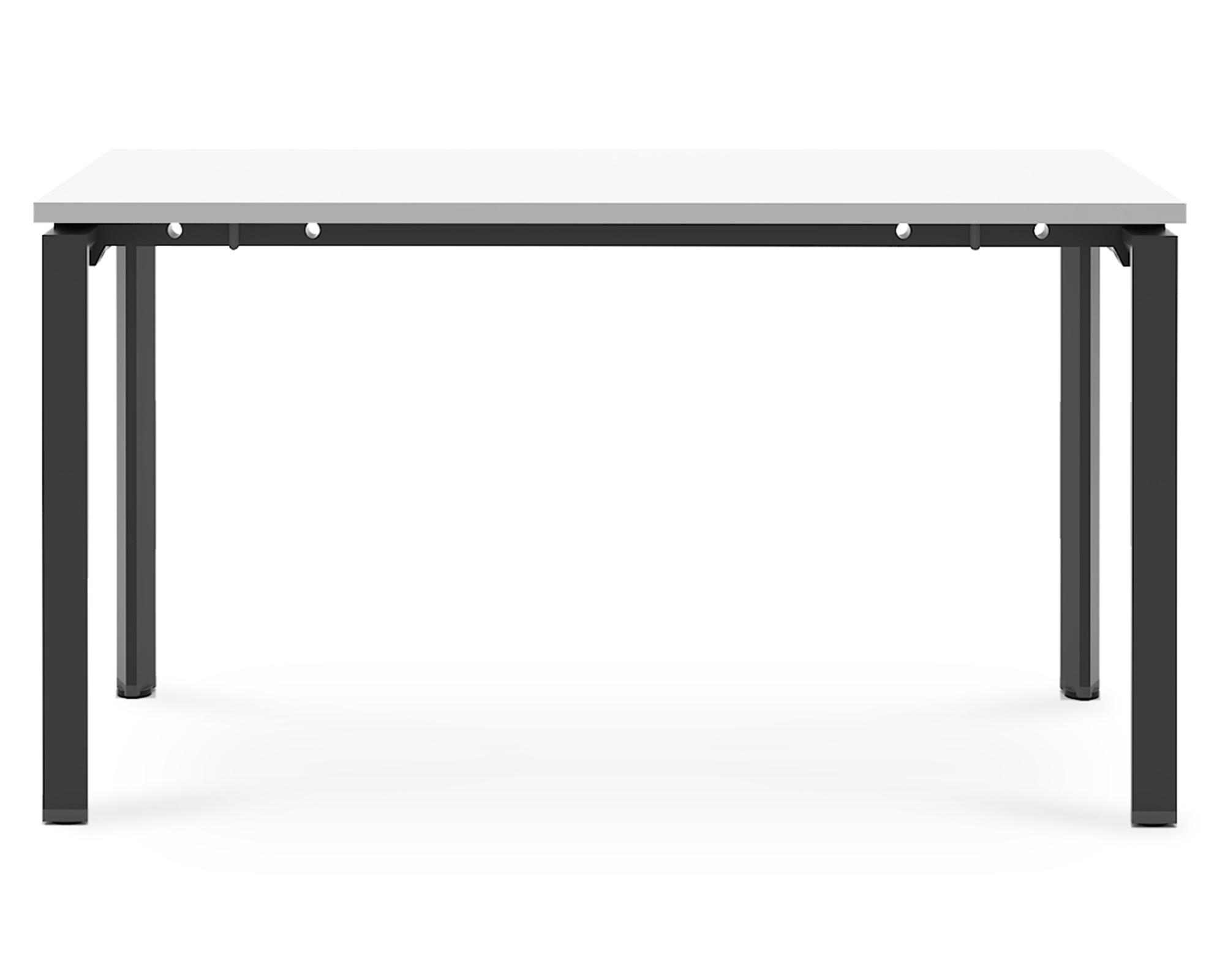 Escritorio MDF Neo mate blanco/negro-0