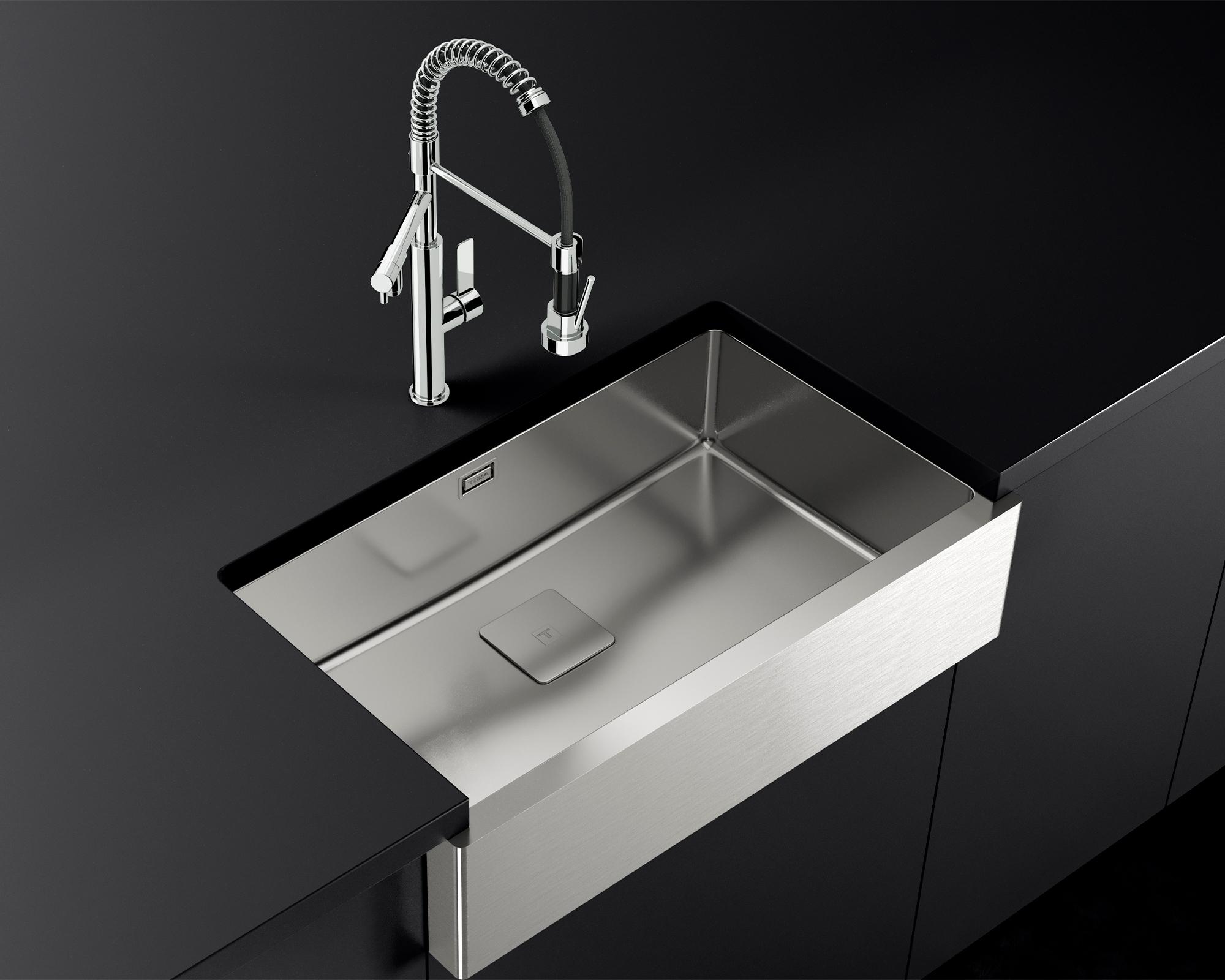 Lavaplatos American Pro 80 M-XP 1C inox 20x79.5x46.8 cm-4