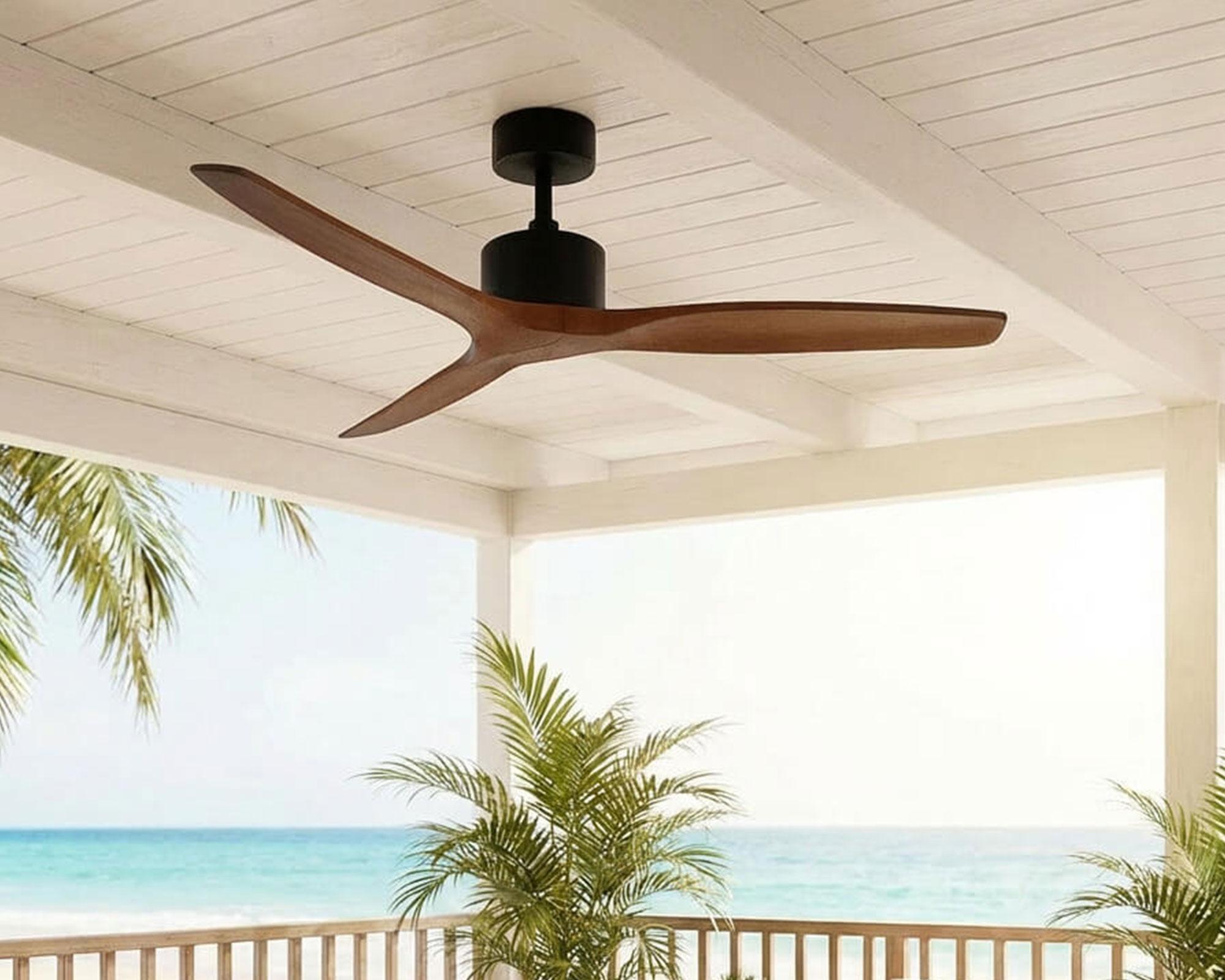 Ventilador techo Boston 38W nogal-3