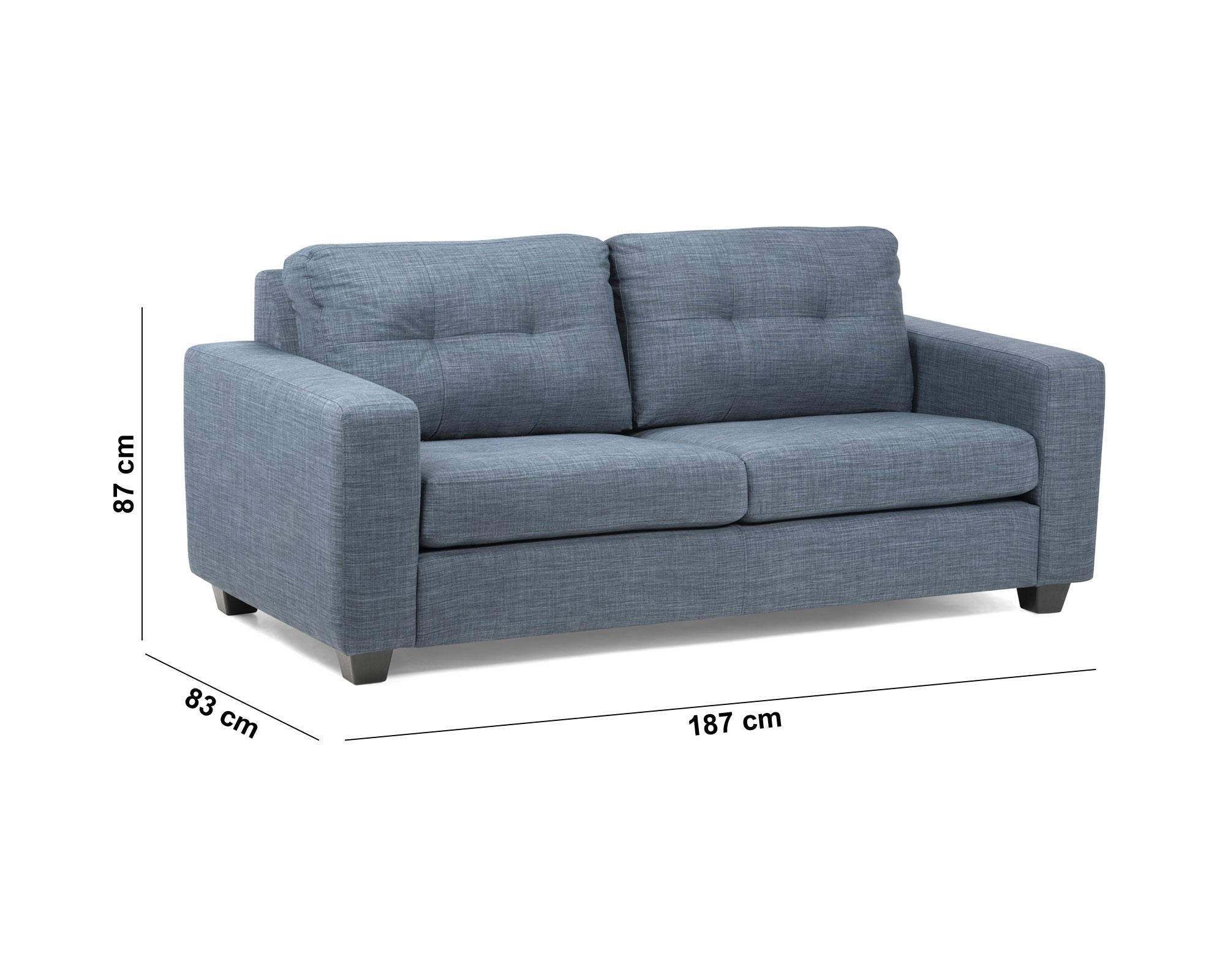 Sofá 3 cuerpos Mira Zander denim Rosen-4