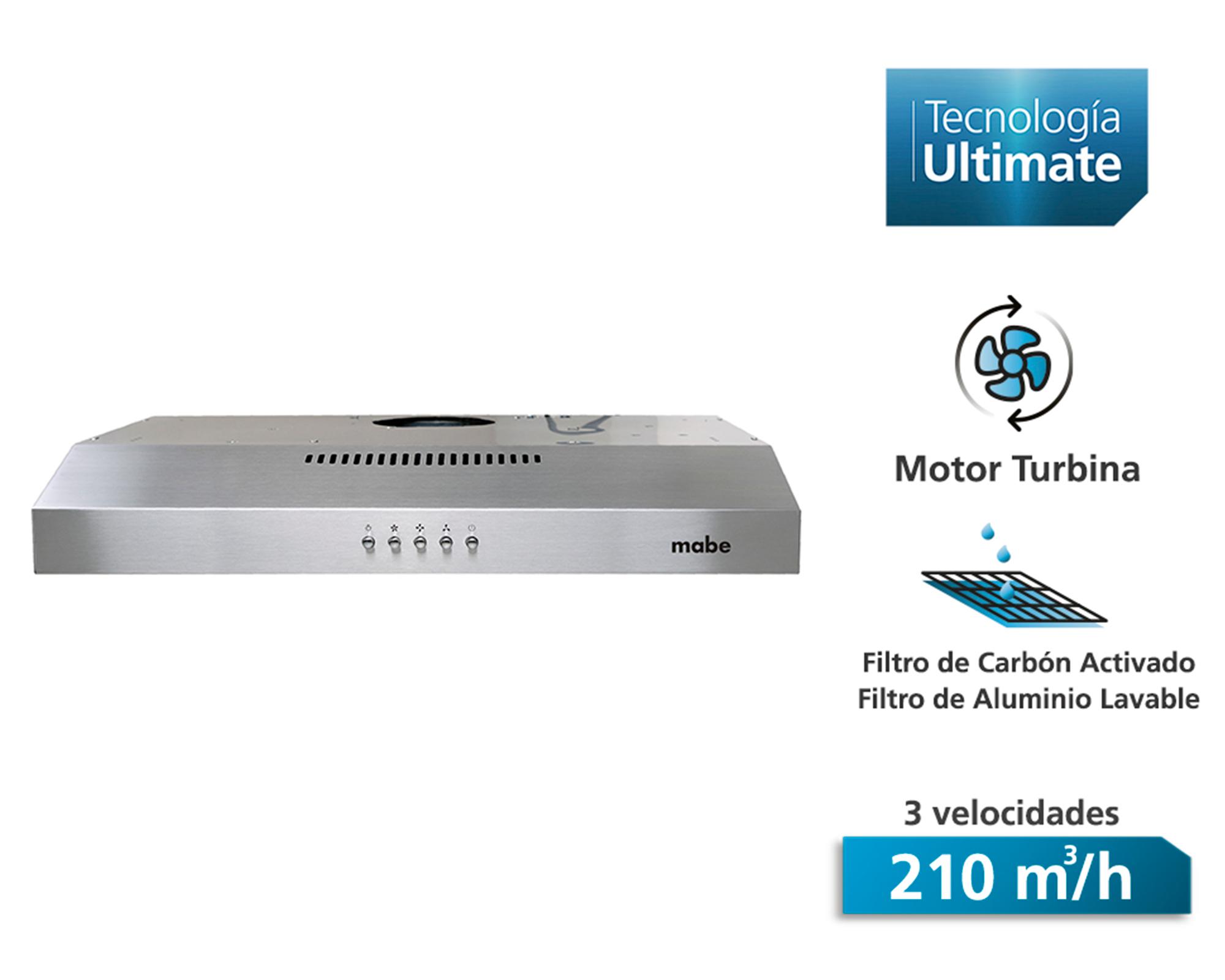 Encimera + campana + horno 60 cm  acero inoxidable-2
