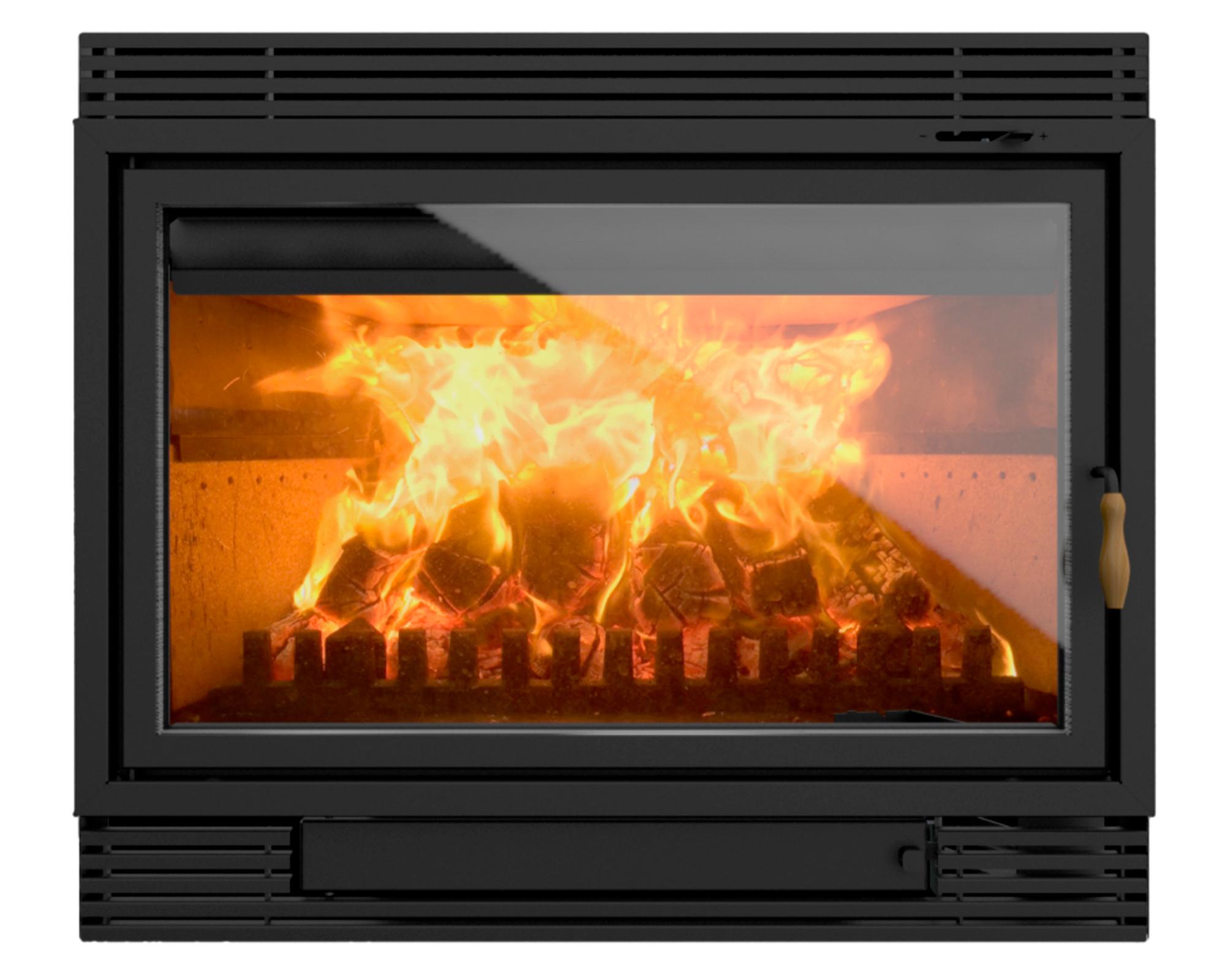 Estufa chimenea a leña 1100 30000 W-0