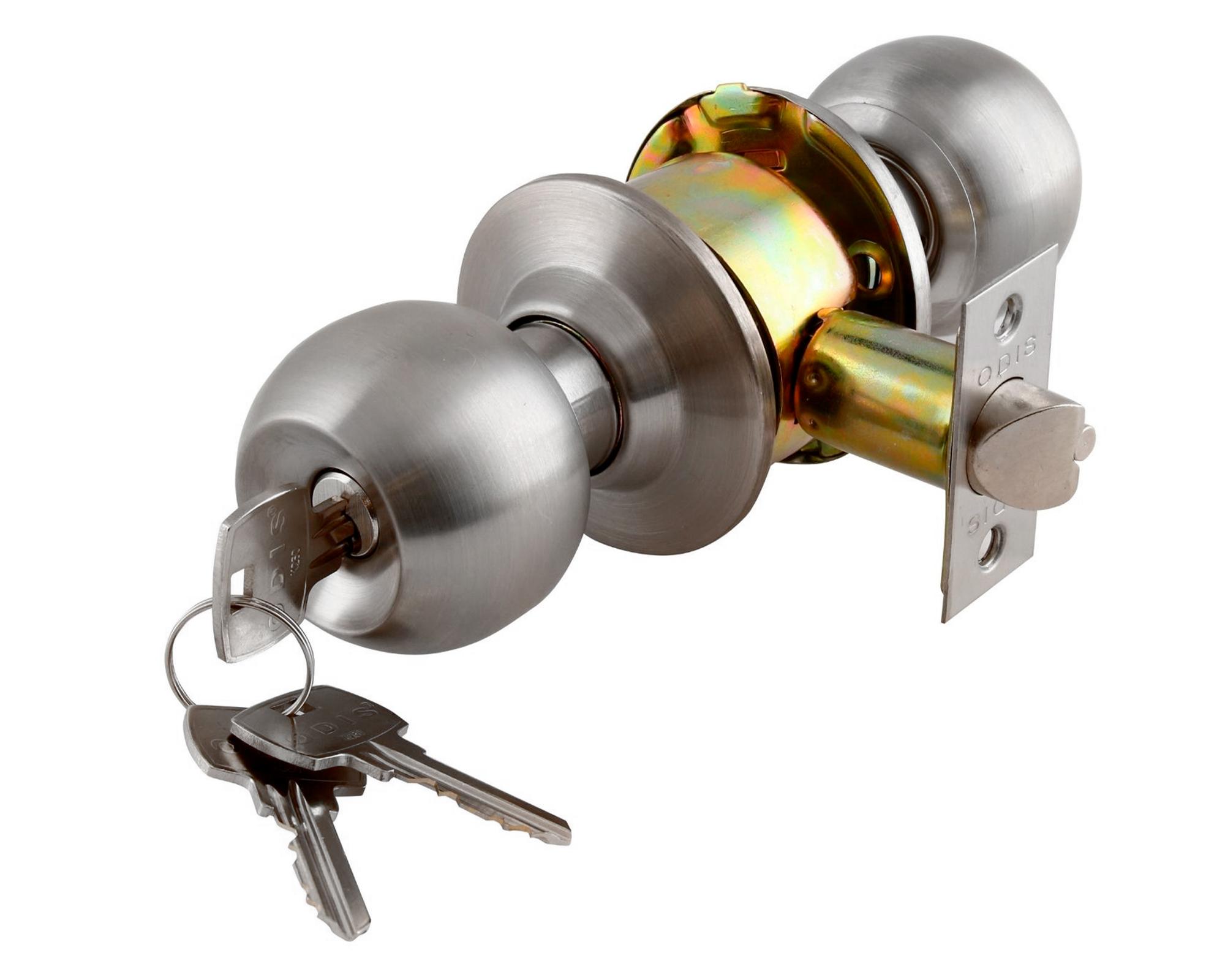 Cerradura cilíndrica 201 dormitorio 35-55 mm Odis-2