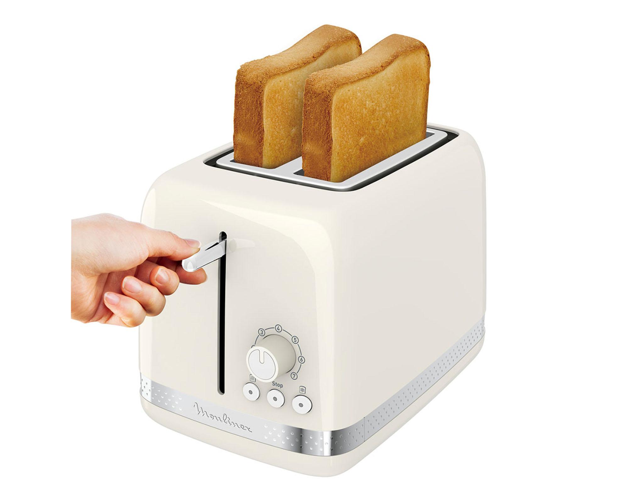 Tostador Soleil Blanco 850W Moulinex-2