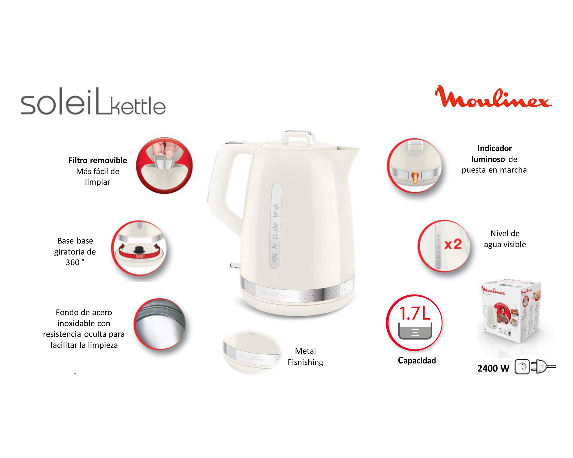 Hervidor Soleil 2400W Moulinex-5