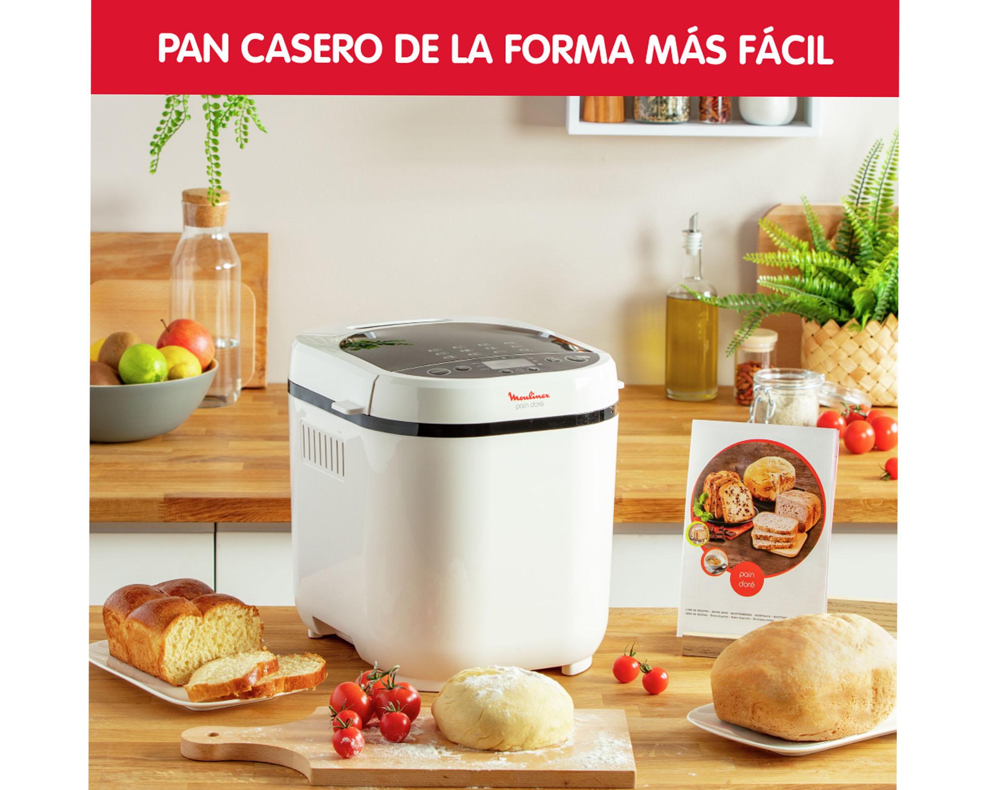 Máquina De Pan Pain Dore 720W Moulinex-4