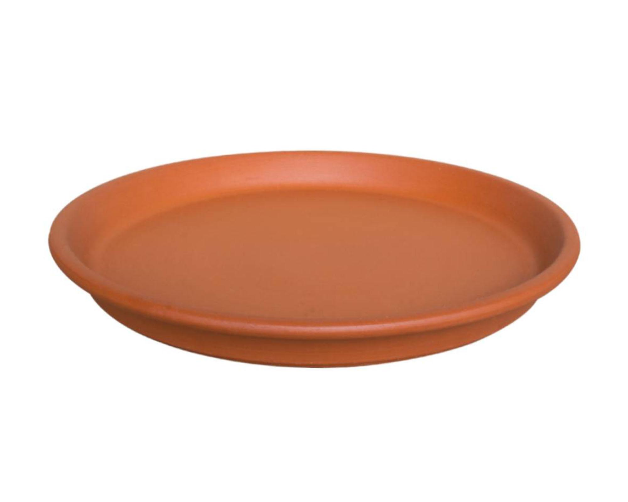 Plato maceta 17 cm terracota Mestiza-0