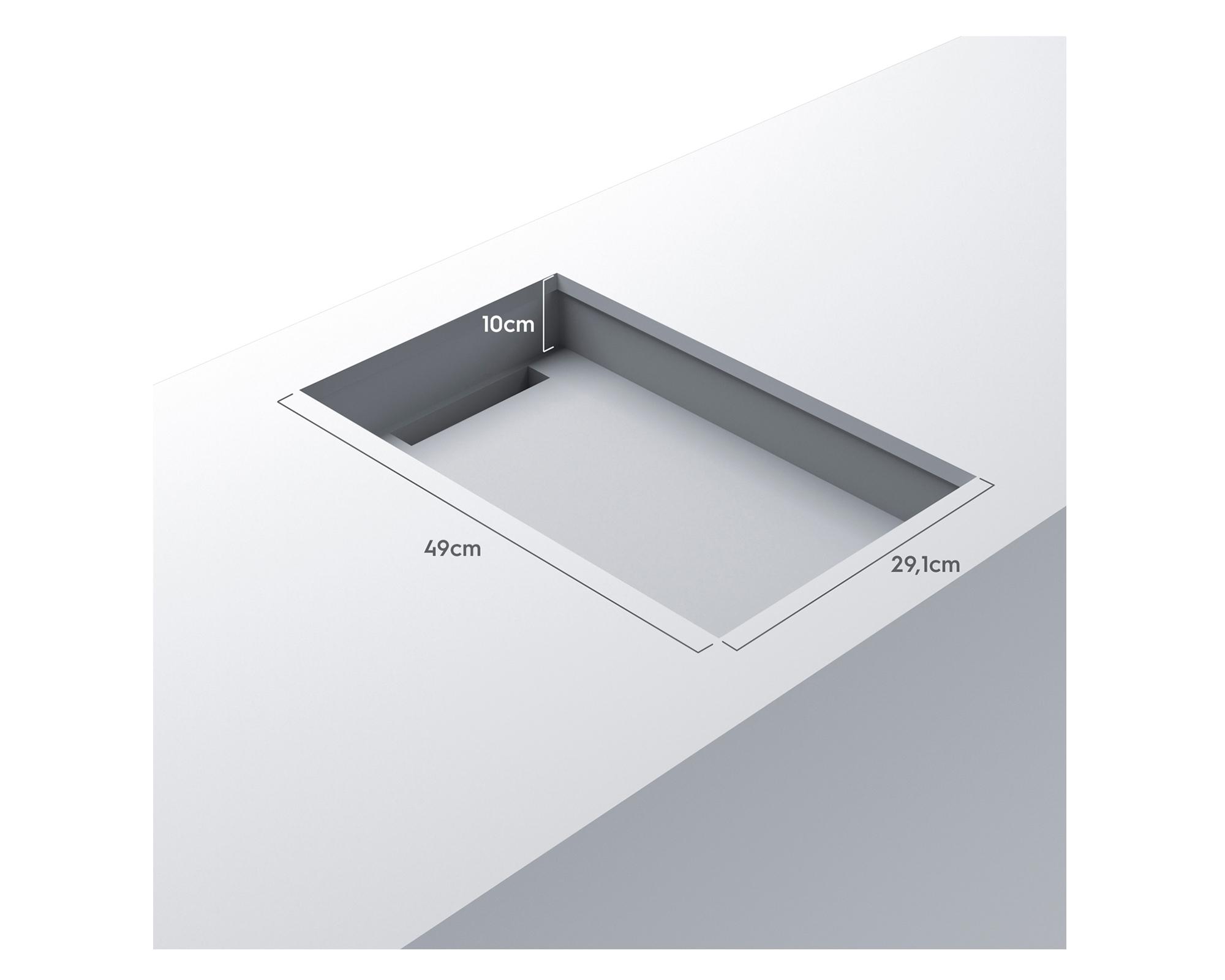 Encimera a gas 2 quemadores FCE 2HF T gris-5