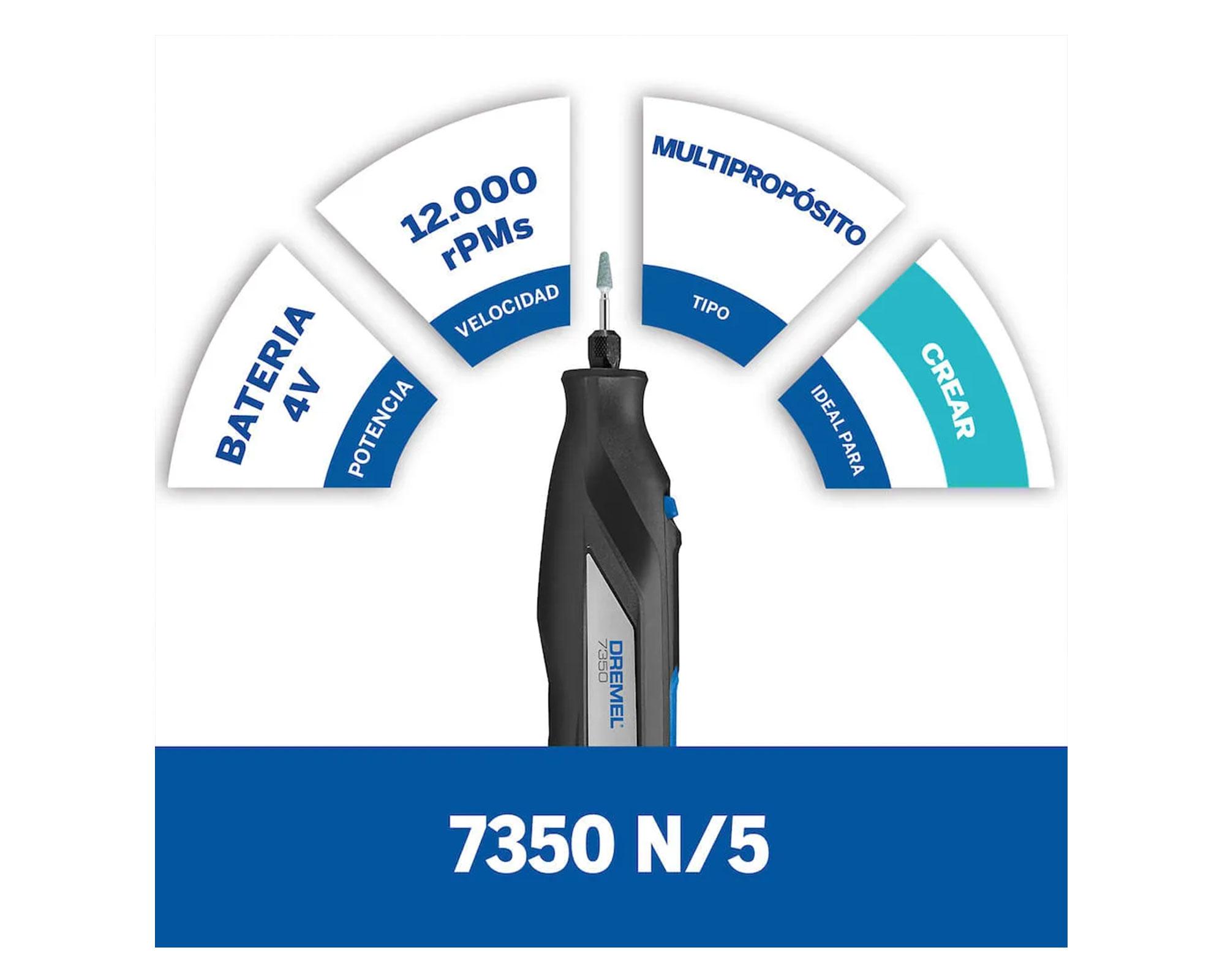 Multipropósito inalámbrica Dremel 7350-6