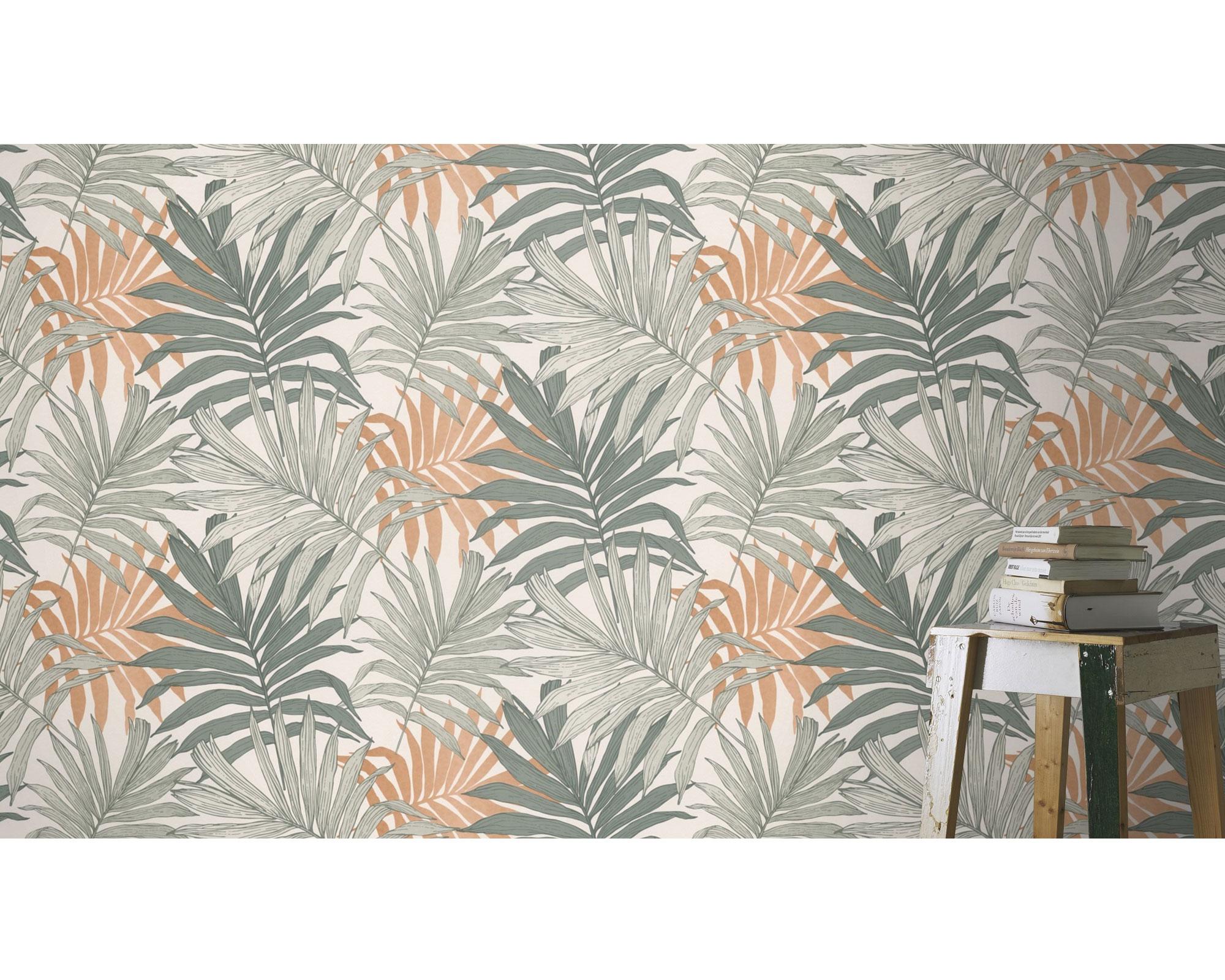 Papel mural Bambino XIX vinílico verde-2