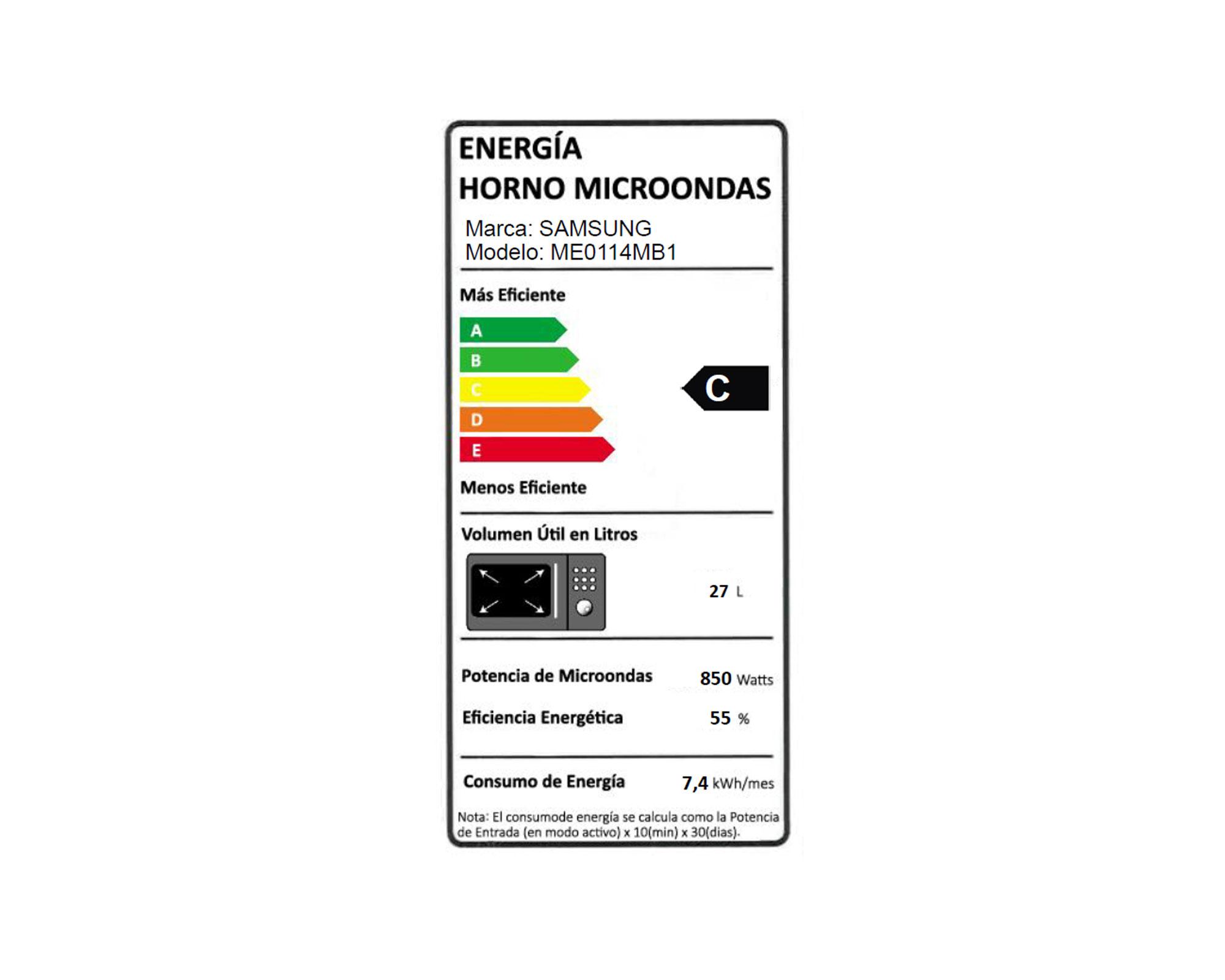 Microondas espejado 32 litros ME0114MB1/XZS negro-3