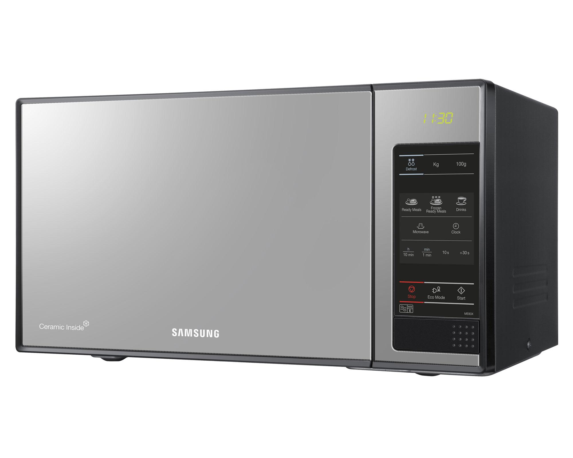 Microondas espejado 23 litros ME83-1X/XZS negro-2