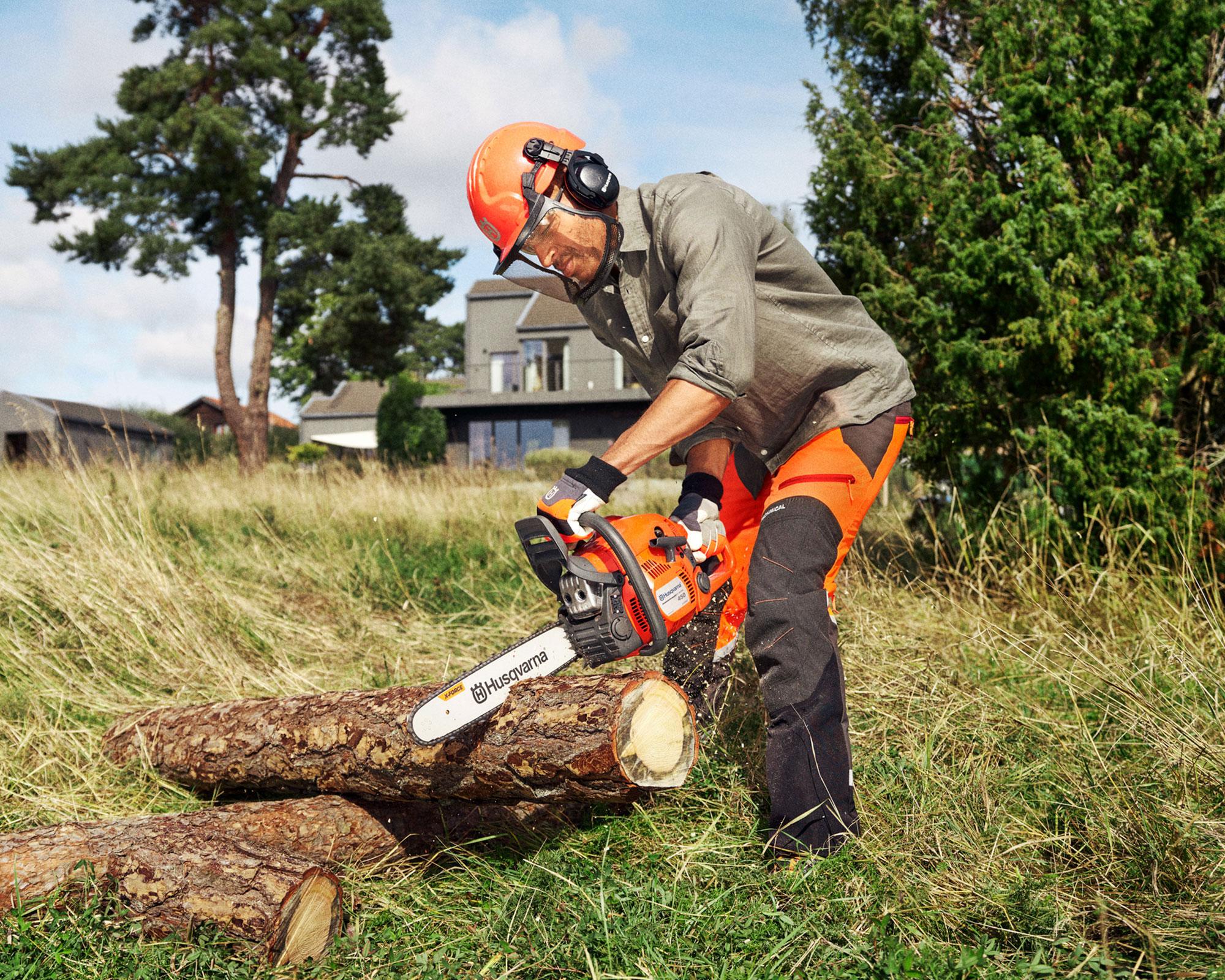 Motosierra 50,2cc 3,2 HP 450E Husqvarna-2