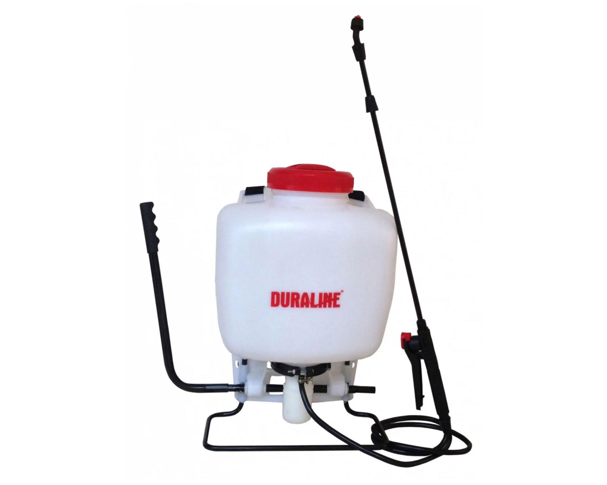 Sopladora Aspiradora Pulverizador 15 litros blanco Duraline-0