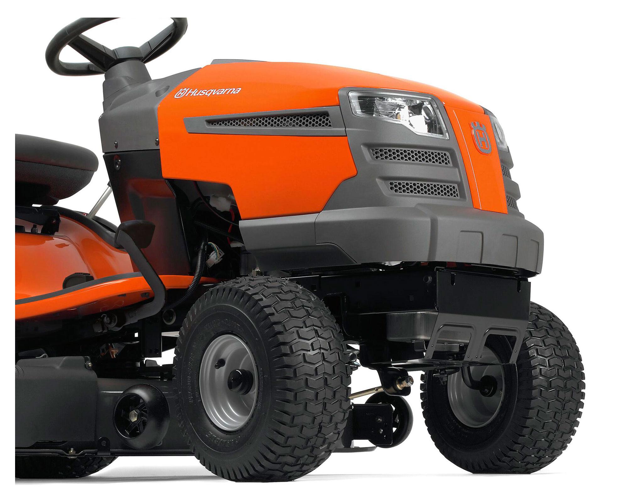 Tractor gasolina TS142 19HP naranjo Husqvarna-1