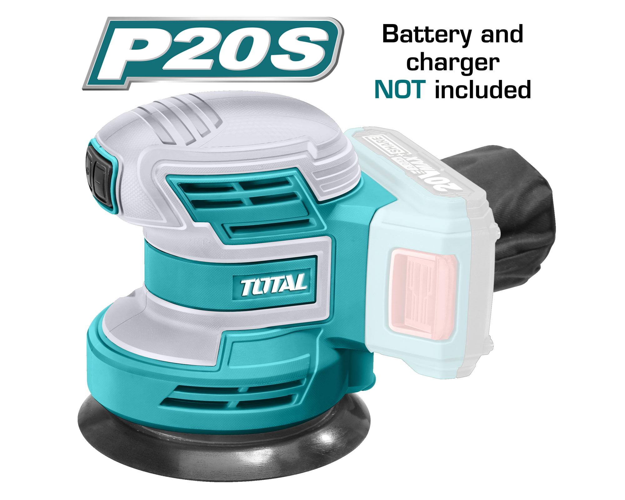 Lijadora orbital 20V 125 mm TROSLI2001 verde-0